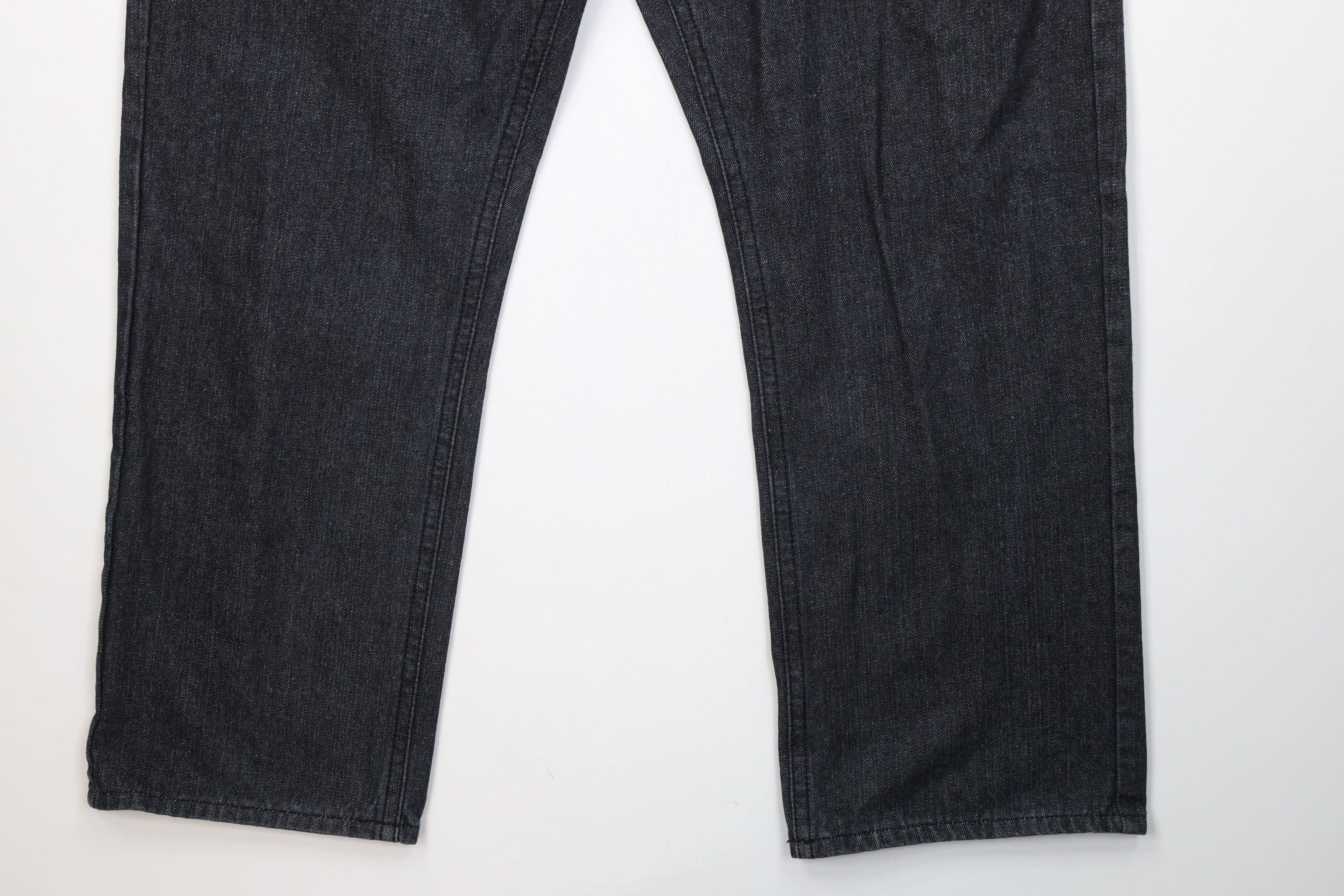 Enyce Vintage 90s Y2K Enyce Baggy Fit Wide Leg Denim Jeans Black Size US 42 / EU 58 - 5 Thumbnail