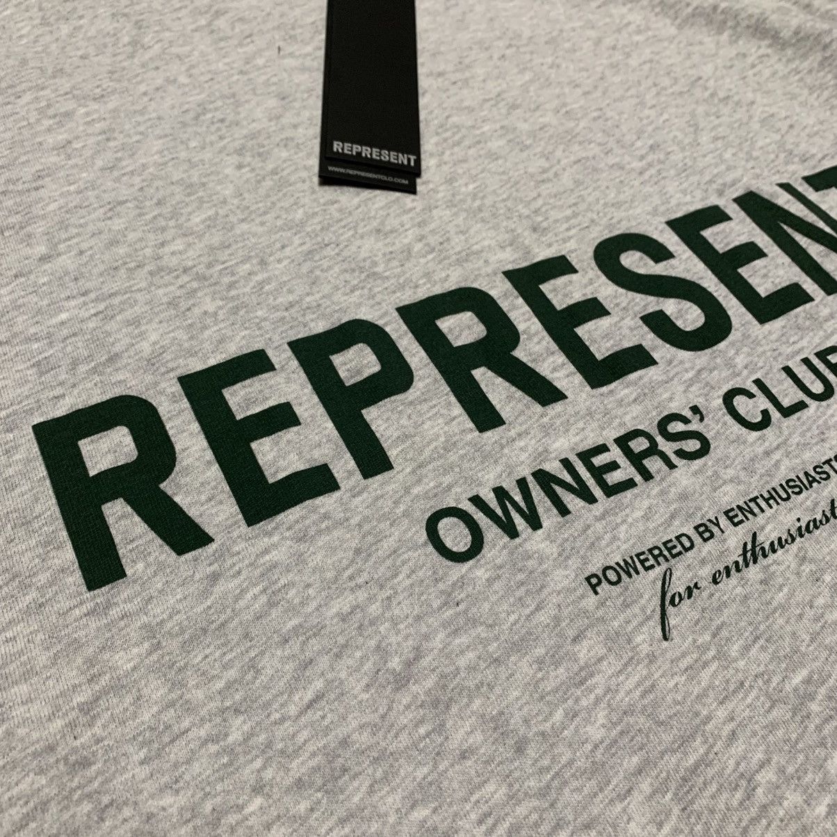 Represent Clo. Represent XS Owners Club Grey Tee Green Graphic Size US XS / EU 42 / 0 - 3 Thumbnail