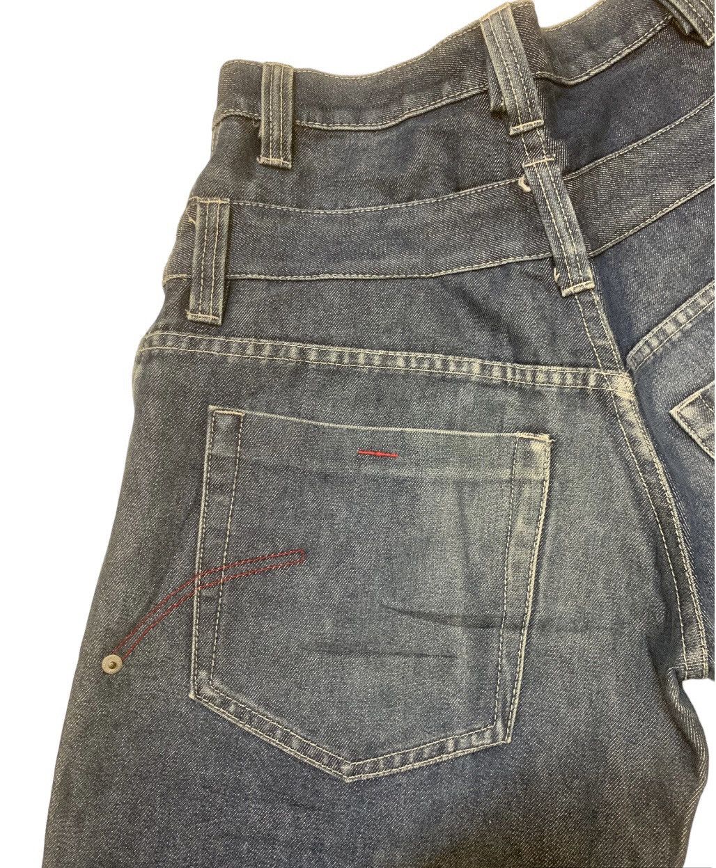 JNCO PJ’s SURF BAGGY DOUBLE WAIST DENIM Size US 27 - 7 Thumbnail
