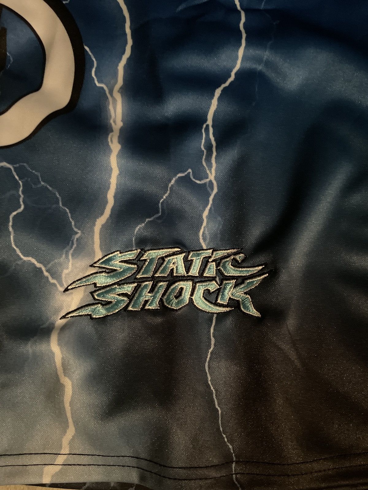 Other Brand new medium Blue Static Shock HGC basketball jersey Size US S / EU 44-46 / 1 - 8 Thumbnail