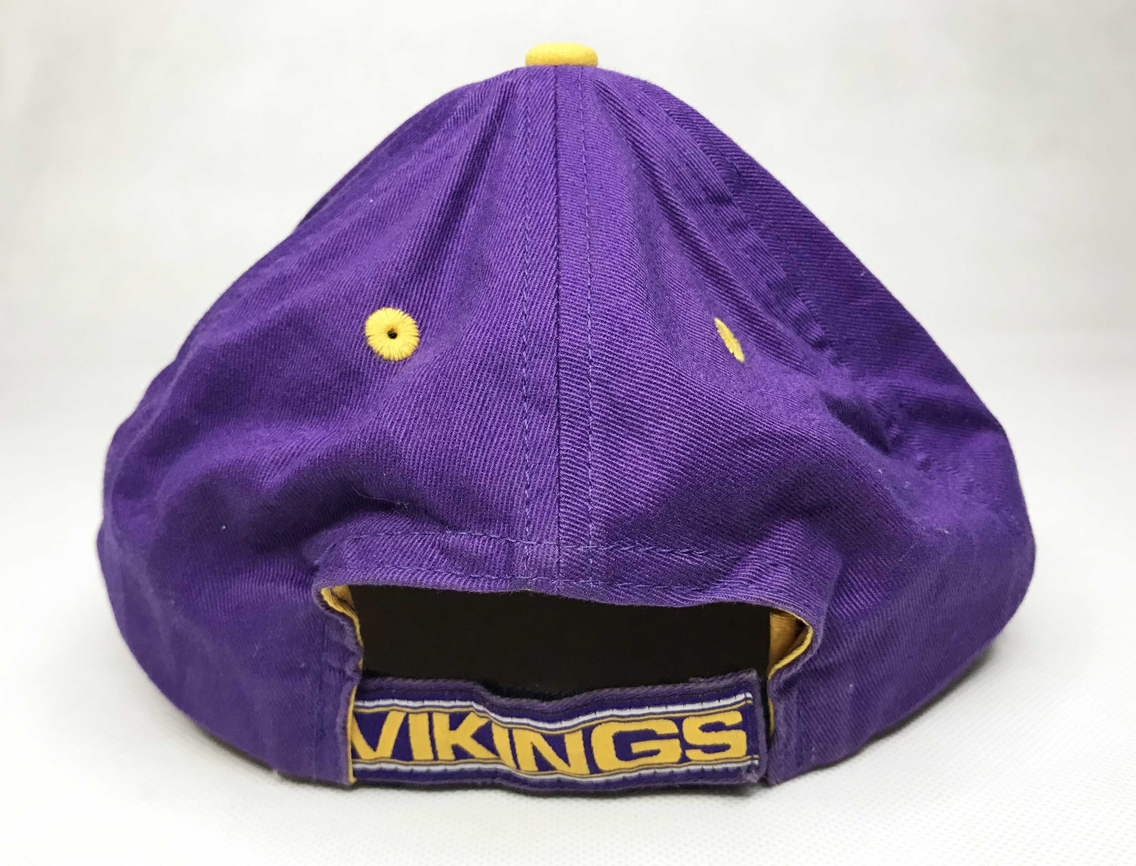 NFL × Twins Enterprise Inc. Vintage Twins Enterprise NFL Minnesota Vikings Football Cap Size ONE SIZE - 7 Thumbnail