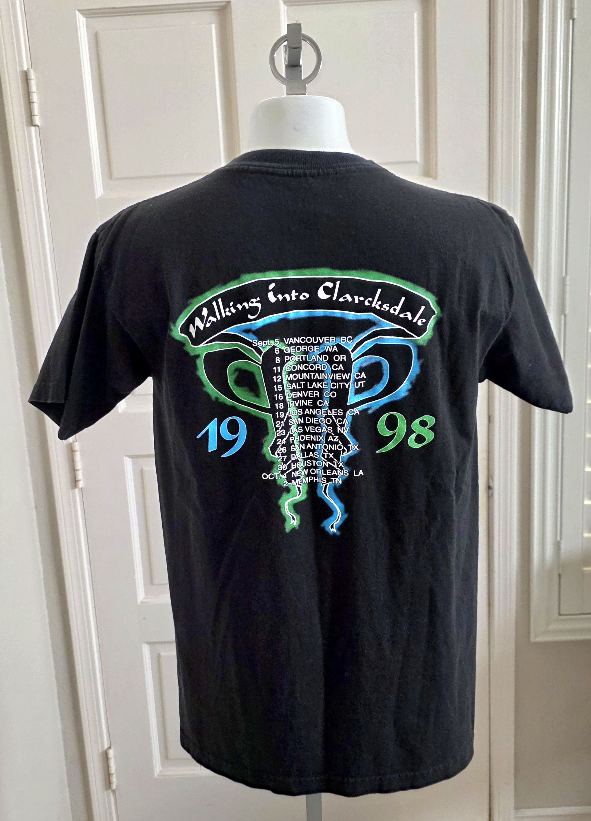 Band Tees Vintage 1990s Jimmy Page Robert Plant Led Zeppelin Tour tee Size US L / EU 52-54 / 3 - 3 Thumbnail