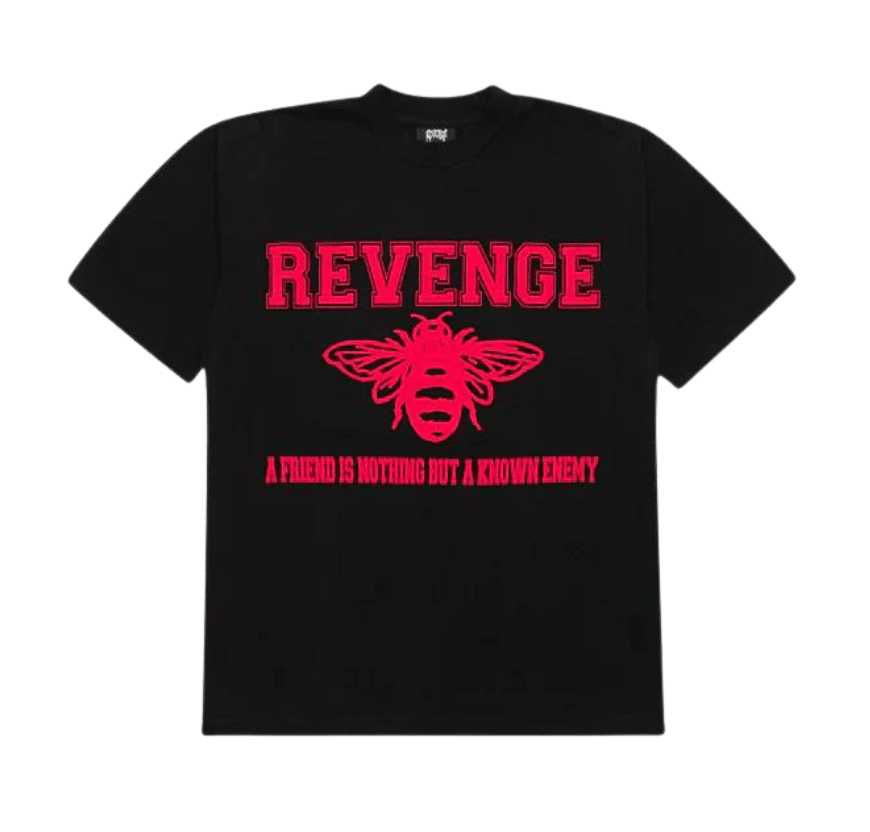 Revenge Friends Tee Black Red Size US XL / EU 56 / 4 - 1 Preview