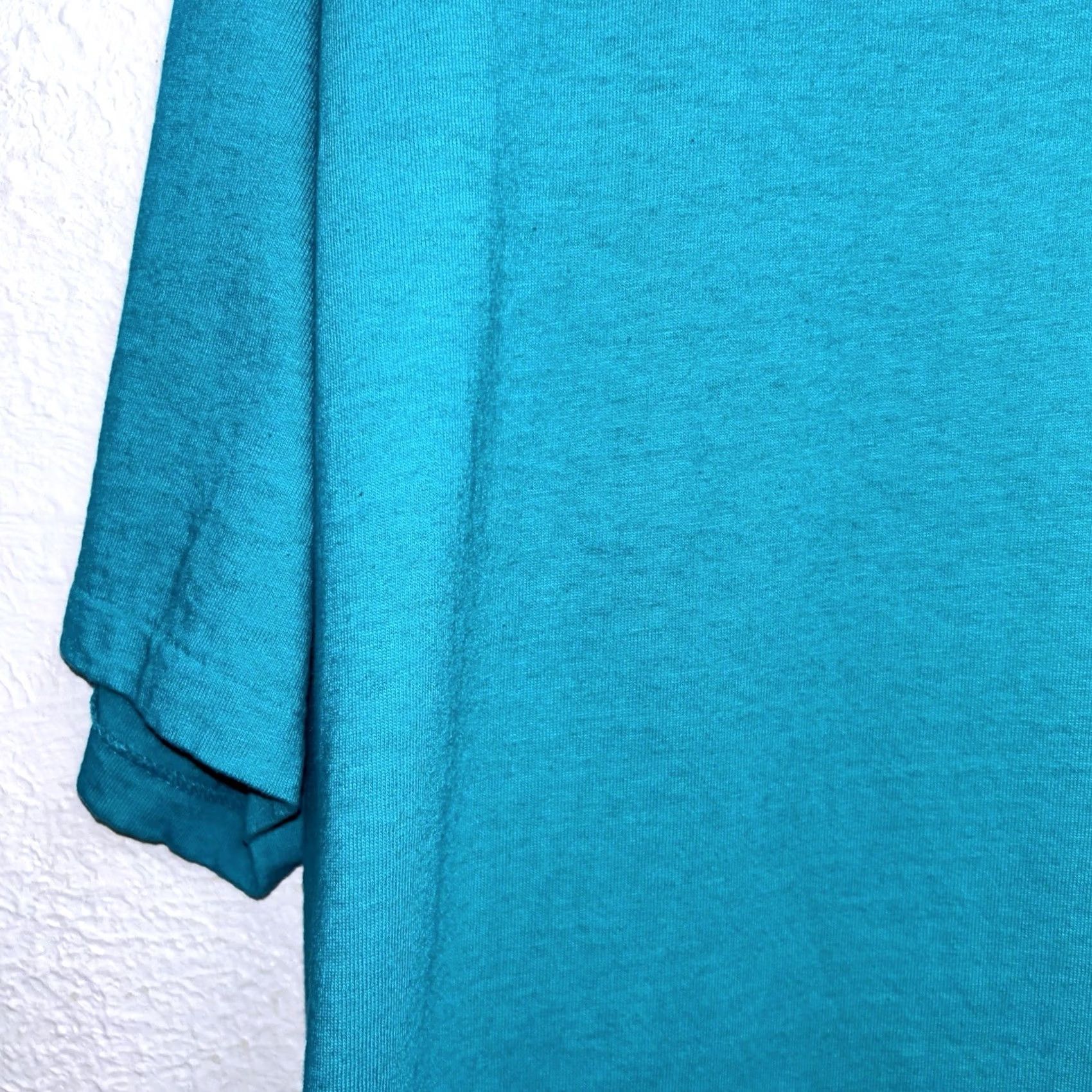 Vintage VINTAGE Oneita Blank Tee Green T-Shirt XL Unisex Adults 90s USA Made Crew Neck Short Sleeve Cotton Logo Tie Dye Vintage Fashion Boys Girls Mens Womens Size US XL / EU 56 / 4 - 3 Thumbnail