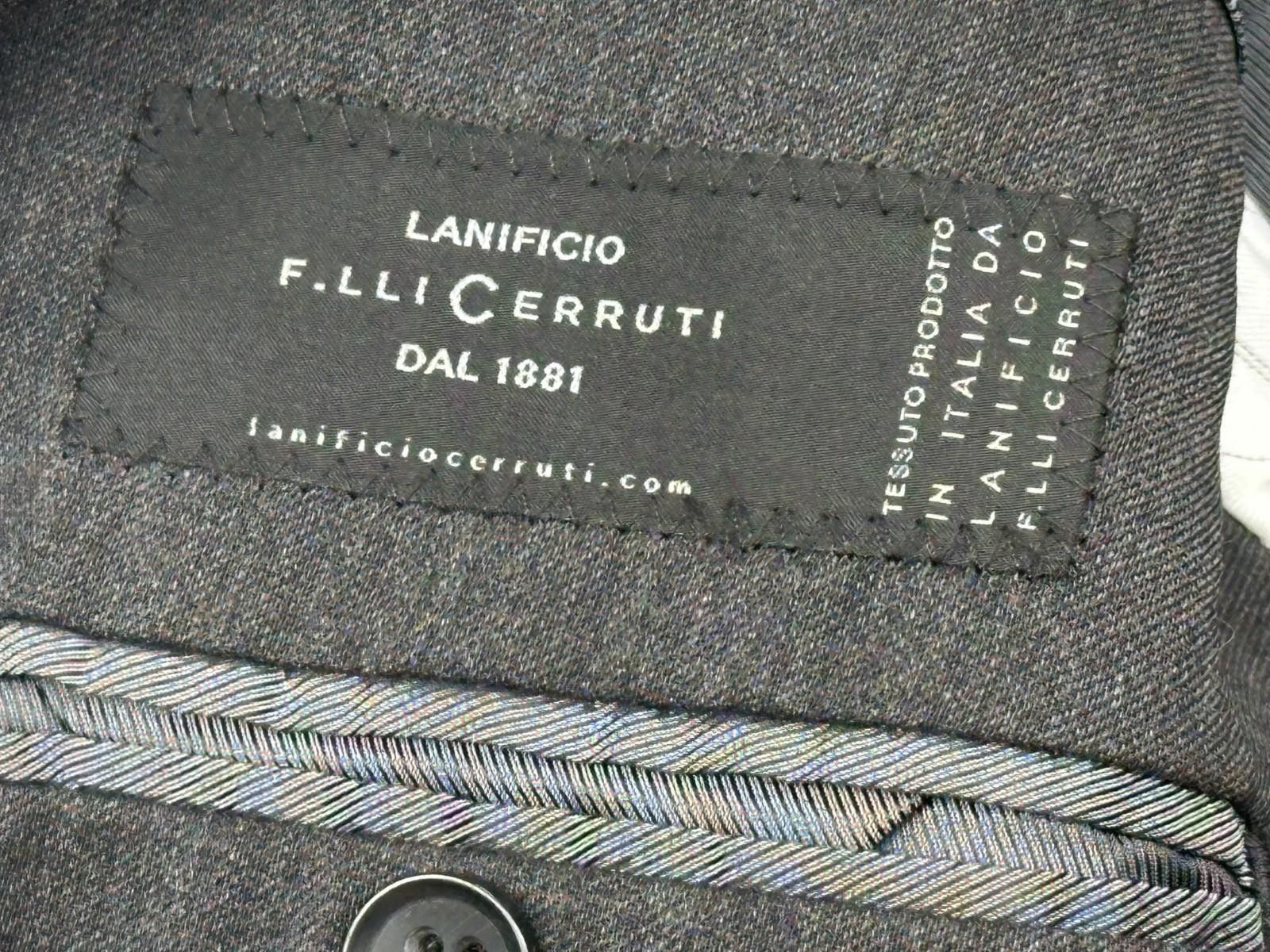 Banana Republic Banana Republic Tailored Lanificio F.lli Cerruti Jacket 38R Size 38R - 9 Thumbnail