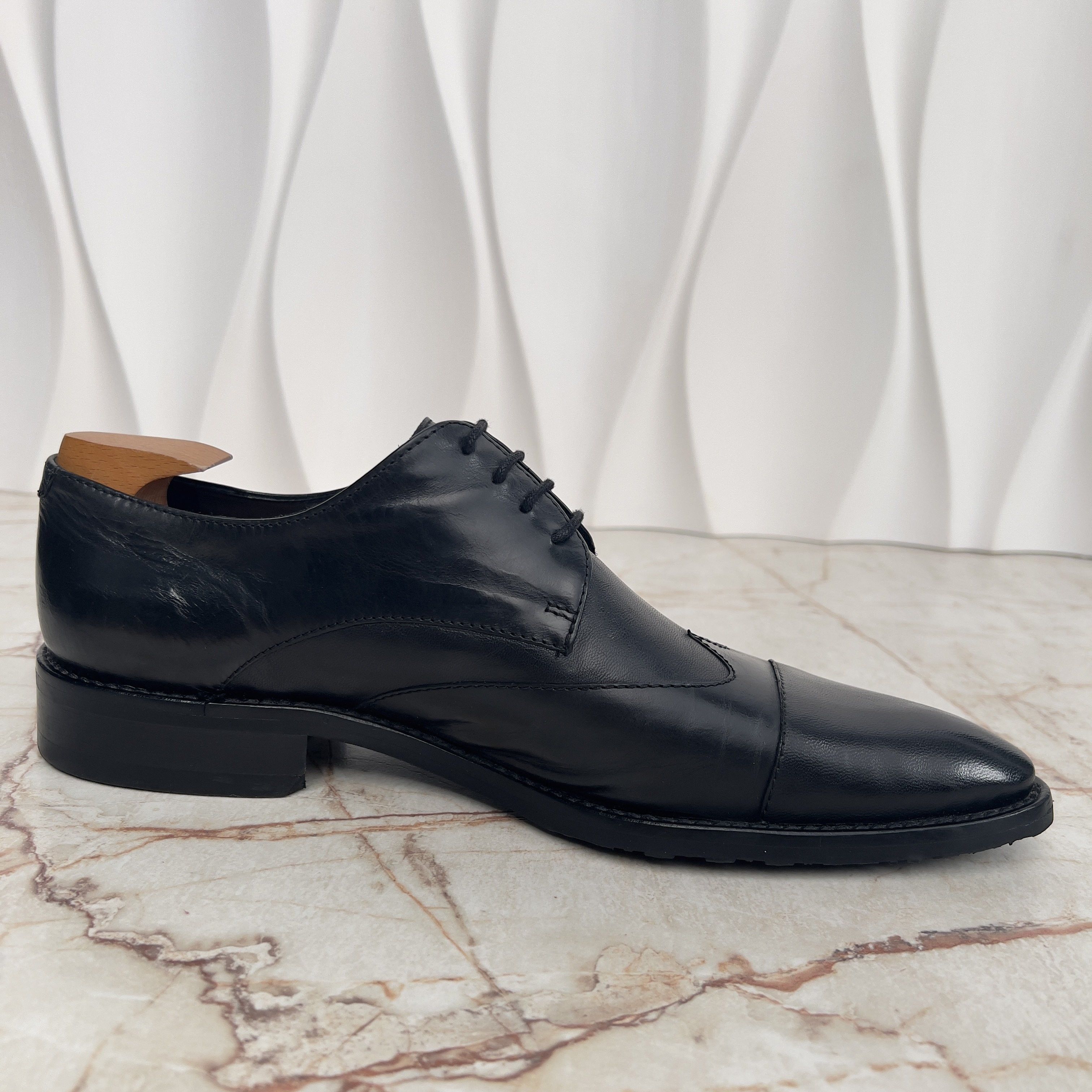 Other Pakerson Oxford Derby Lace Up Leather Hand Made In Italy Size US 8 / EU 41 - 7 Thumbnail