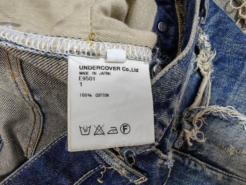 Undercover UNDERCOVER size 1 68 Blue Line Jeans 2505-Nextarrow Size US 28 / EU 44 - 6 Thumbnail
