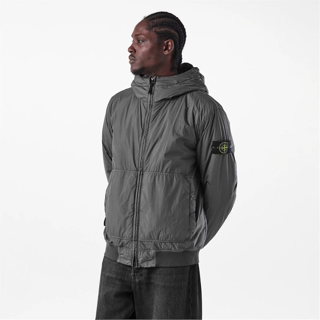 Stone Island o1g2r1mq0526 Crinkle Water Wind Resistant Anorak Jacket Size US XXL / EU 58 / 5 - 3 Thumbnail