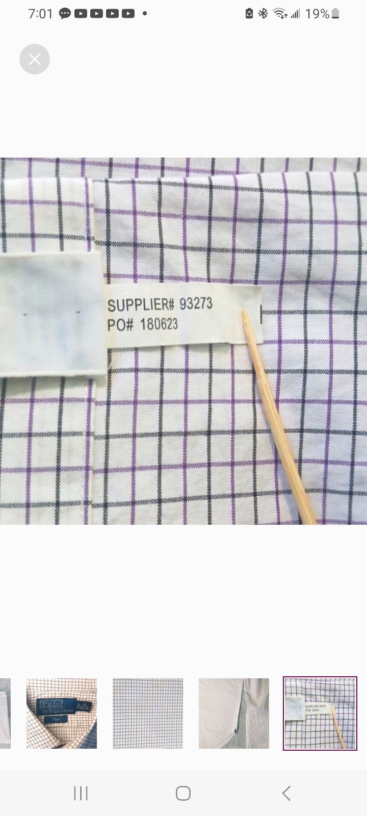Polo Ralph Lauren PoloRLRegent Edition Dress-Shirt Size US L / EU 52-54 / 3 - 3 Thumbnail