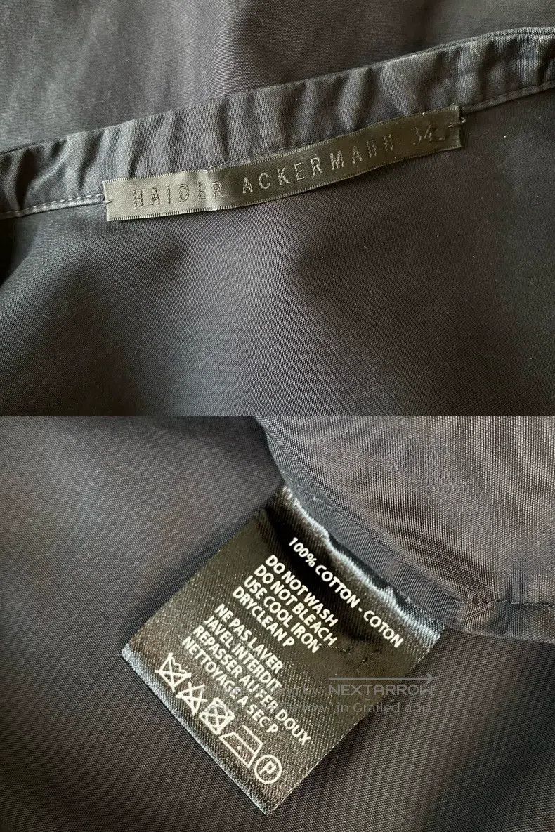Haider Ackermann Haider Ackermann Black Shirt Size XXS / US 00 / IT 34 - 8 Thumbnail