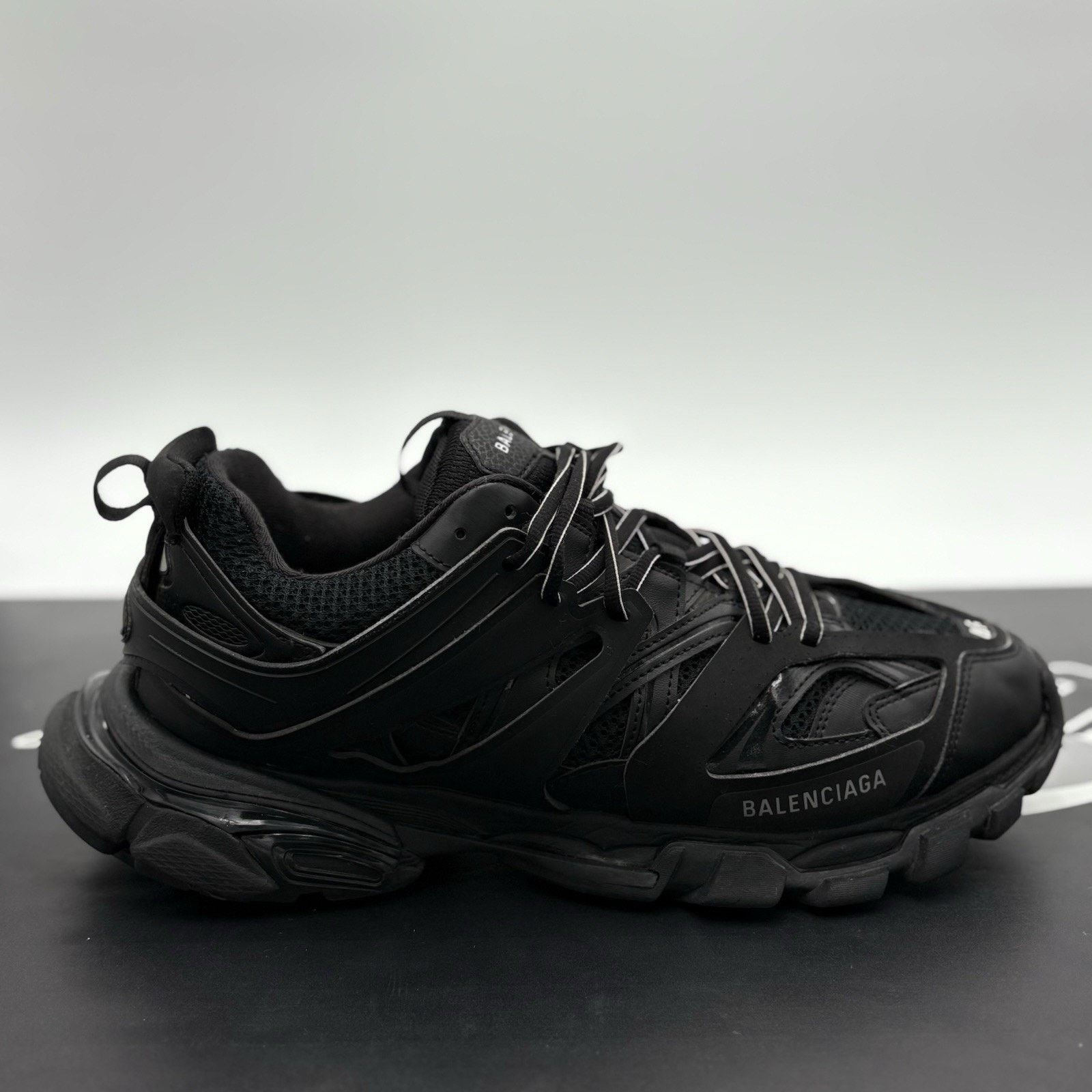 Balenciaga Balenciaga Track Sneaker ' Black ' | GREAT CONDITION! Size US 13 / EU 46 - 2 Thumbnail