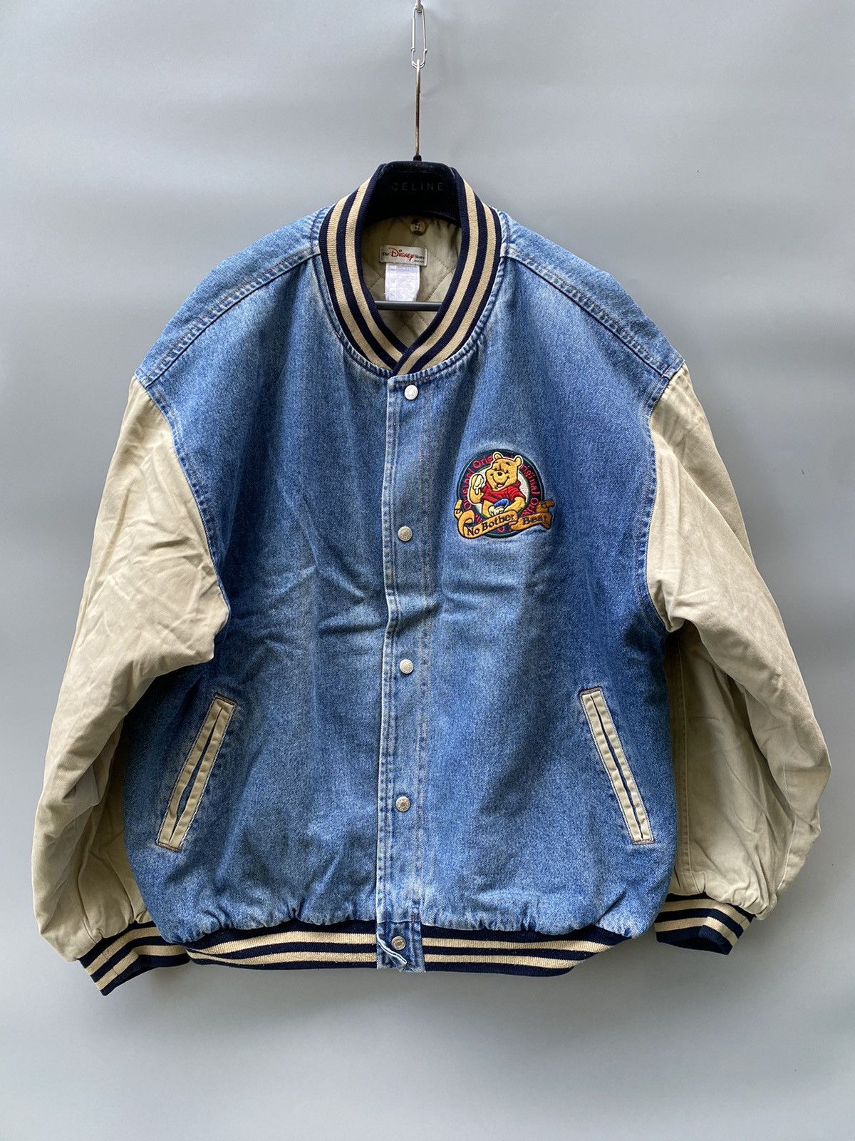 Disney 90s No- Pooh Bother Bear - Xxxtentacion Varsity Jacket Size US XXL / EU 58 / 5 - 5 Thumbnail