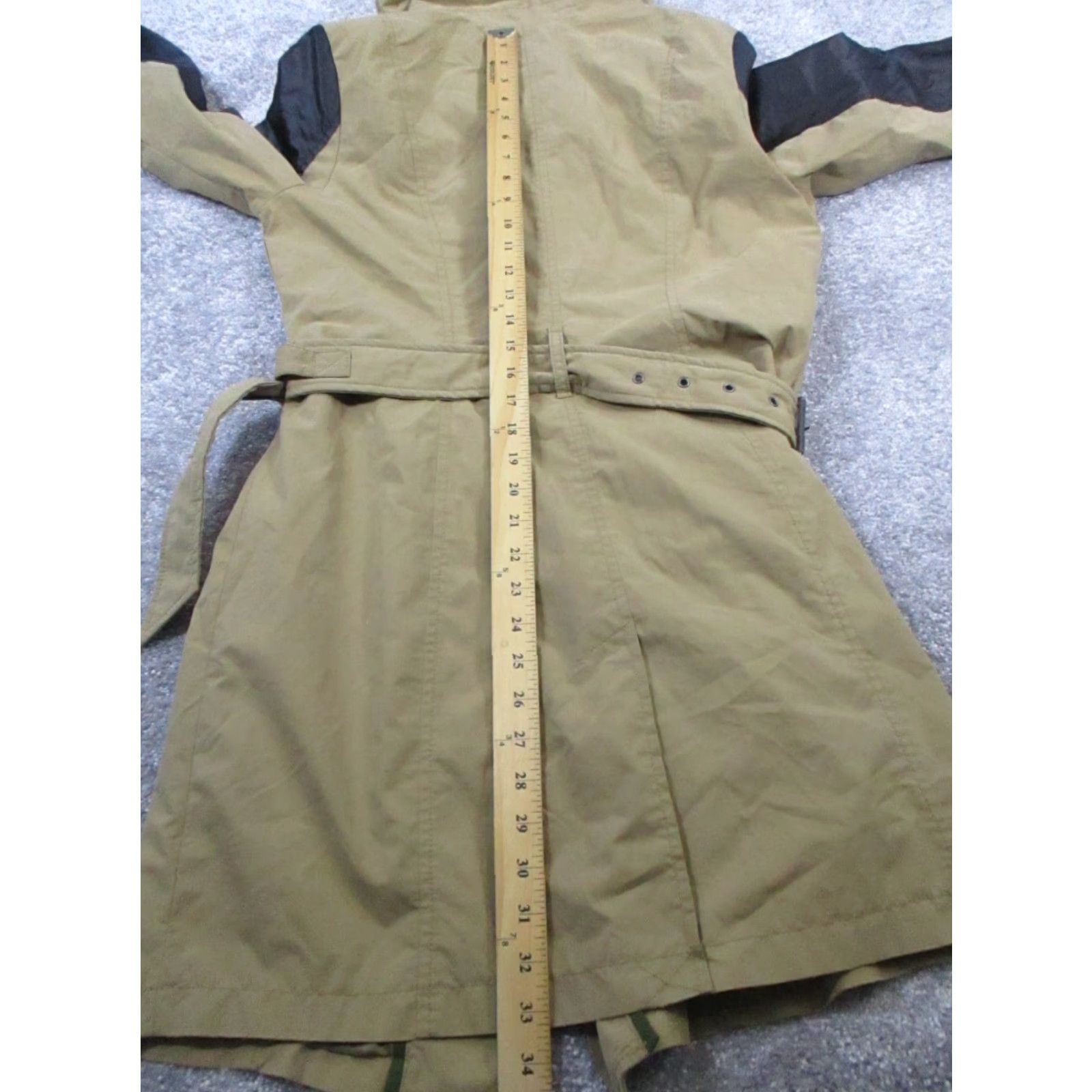 7 For All Mankind 7 For All Mankind Jacket Womens Medium Belted Brown Cotton Long Sleeve Zip Belted 7 For All Mankind Jacket Womens Regular Brown Size M / US 6-8 / IT 42-44 - 7 Thumbnail