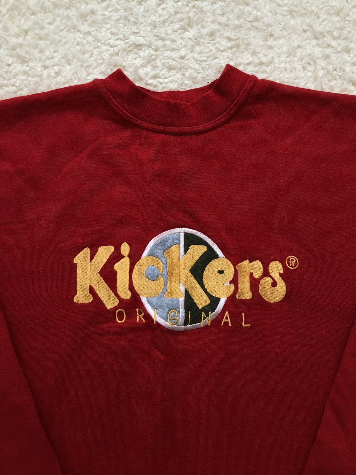 Kickers Sweatshirt KickKers Spellout Big Logo Vintage 90’s Size US XL / EU 56 / 4 - 2 Thumbnail