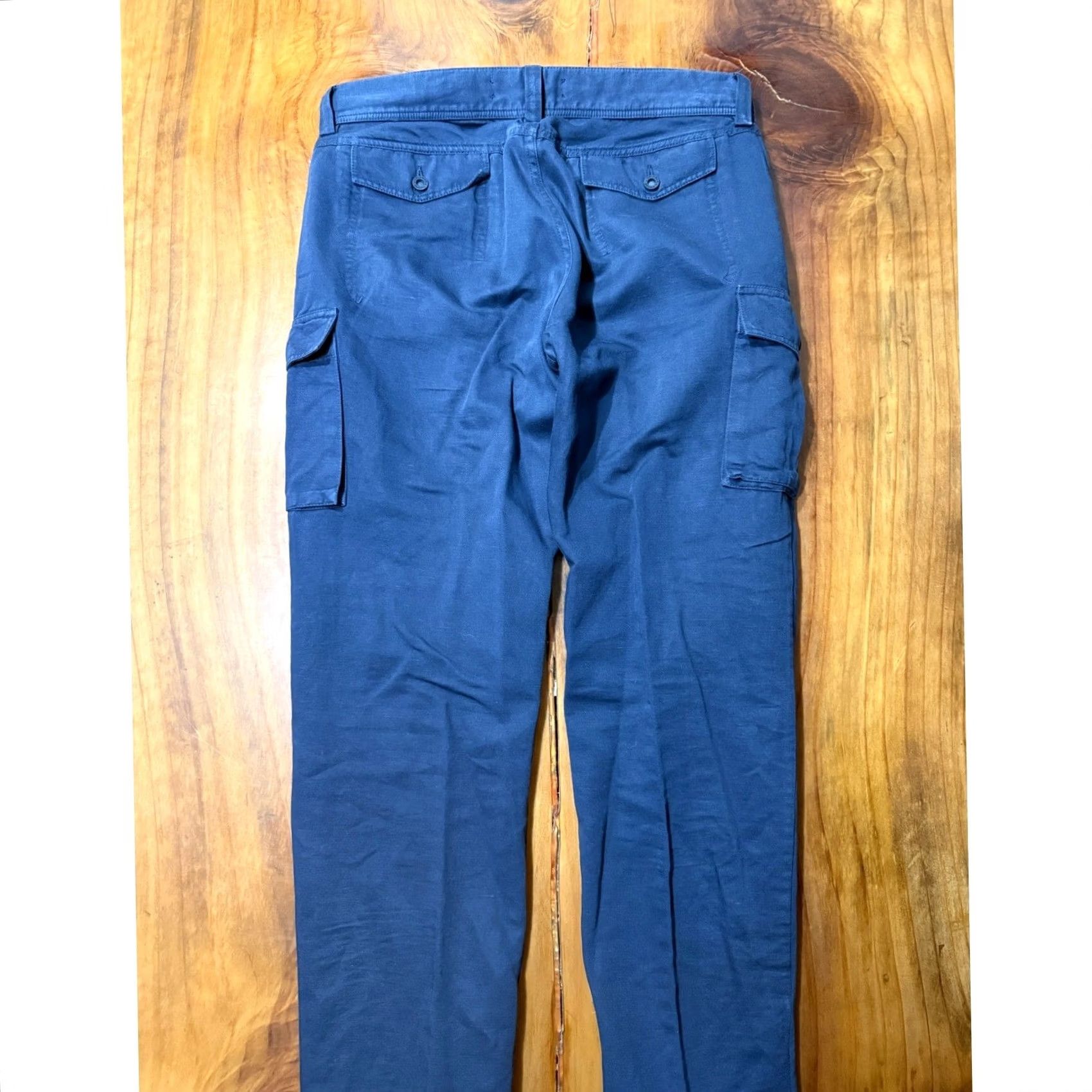 Orlebar Brown Orlebar Brown Chino Pant 32 Inseam 30 Navy Blue Button Fly Flat Cargo Mens Regular Size US 32 / EU 48 - 6 Thumbnail