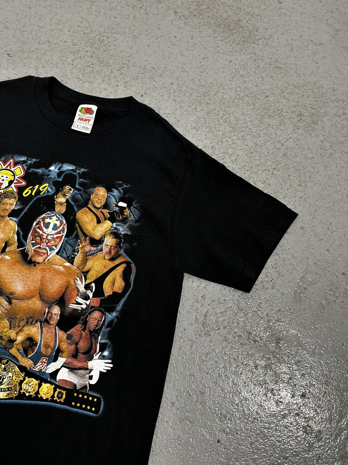 WWE Vintage 00s Wrestlemania WWE Rey Mysterio Undertaker T-Shirt Size US S / EU 44-46 / 1 - 5 Thumbnail