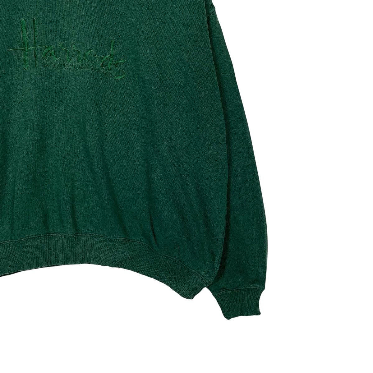 Harrods Vintage Harrods Green Sweatshirt Size US S / EU 44-46 / 1 - 4 Thumbnail