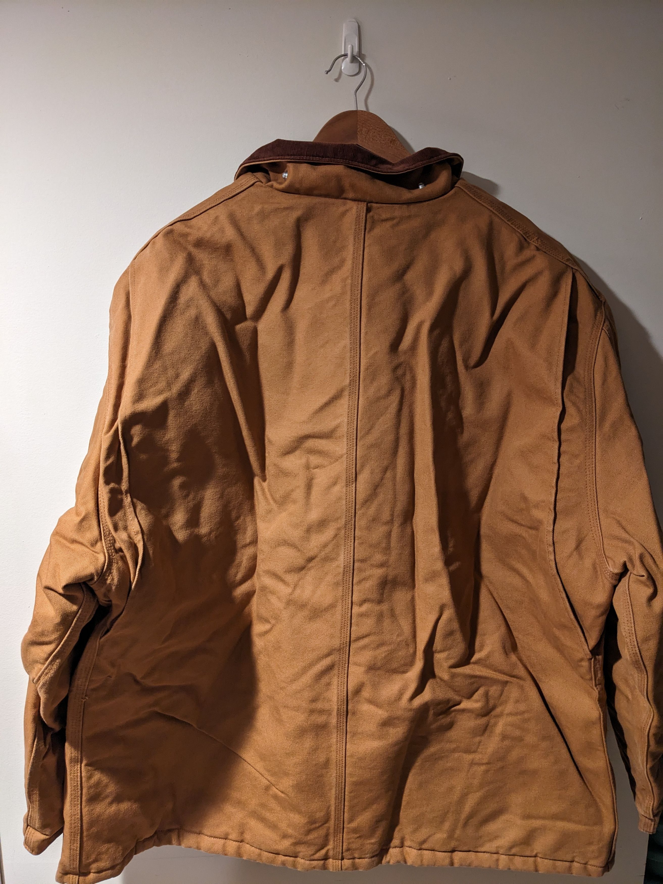Carhartt × Vintage Carhartt C003-BRN Brown 4X-Large Duck Arctic Lined Coat Size US XXL / EU 58 / 5 - 6 Thumbnail