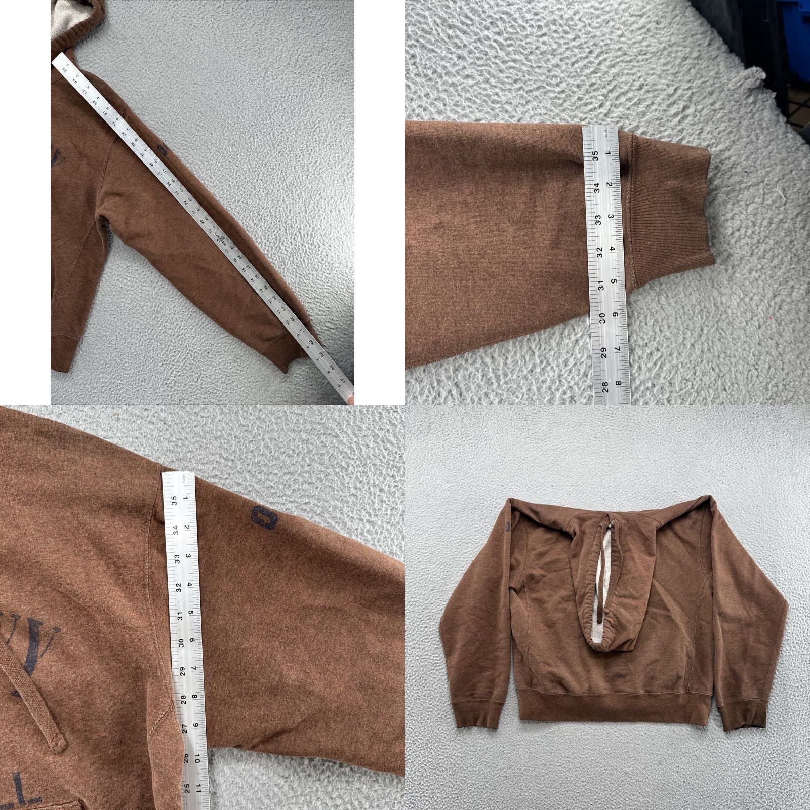 Old Navy VINTAGE Old Navy PE Football Hoodie Sweatshirt Men’s Size S Brown Cotton Knit Logo Hoodie 80s 90s Men Size US S / EU 44-46 / 1 - 8 Thumbnail