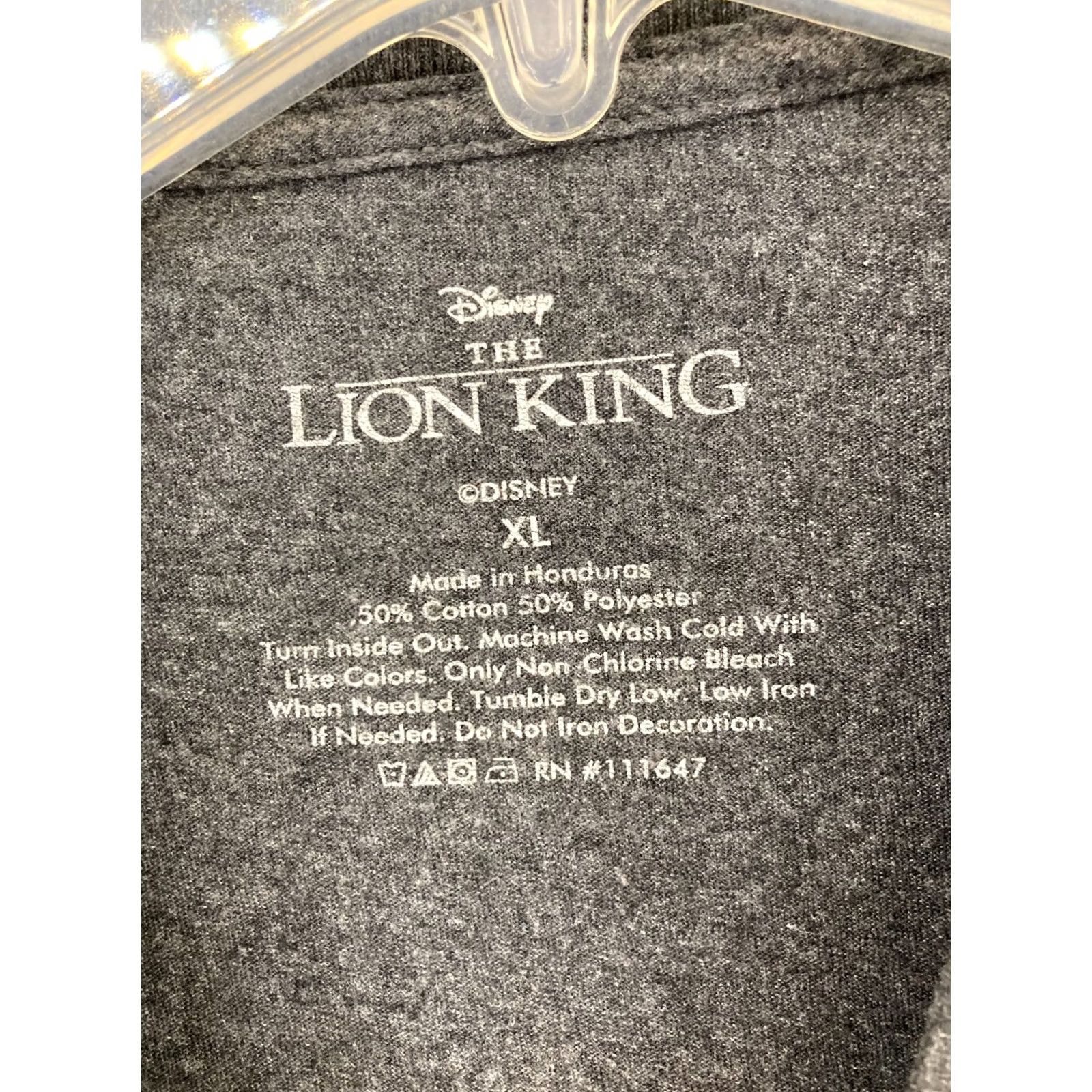 Vintage Nike Lion King TShirt Womens XL Gray Lion Boho Simba Shirt Womens XL Gray Cartoon Movie Theme Casual Sleeve Crew Neck Size XL / US 12-14 / IT 48-50 - 5 Thumbnail