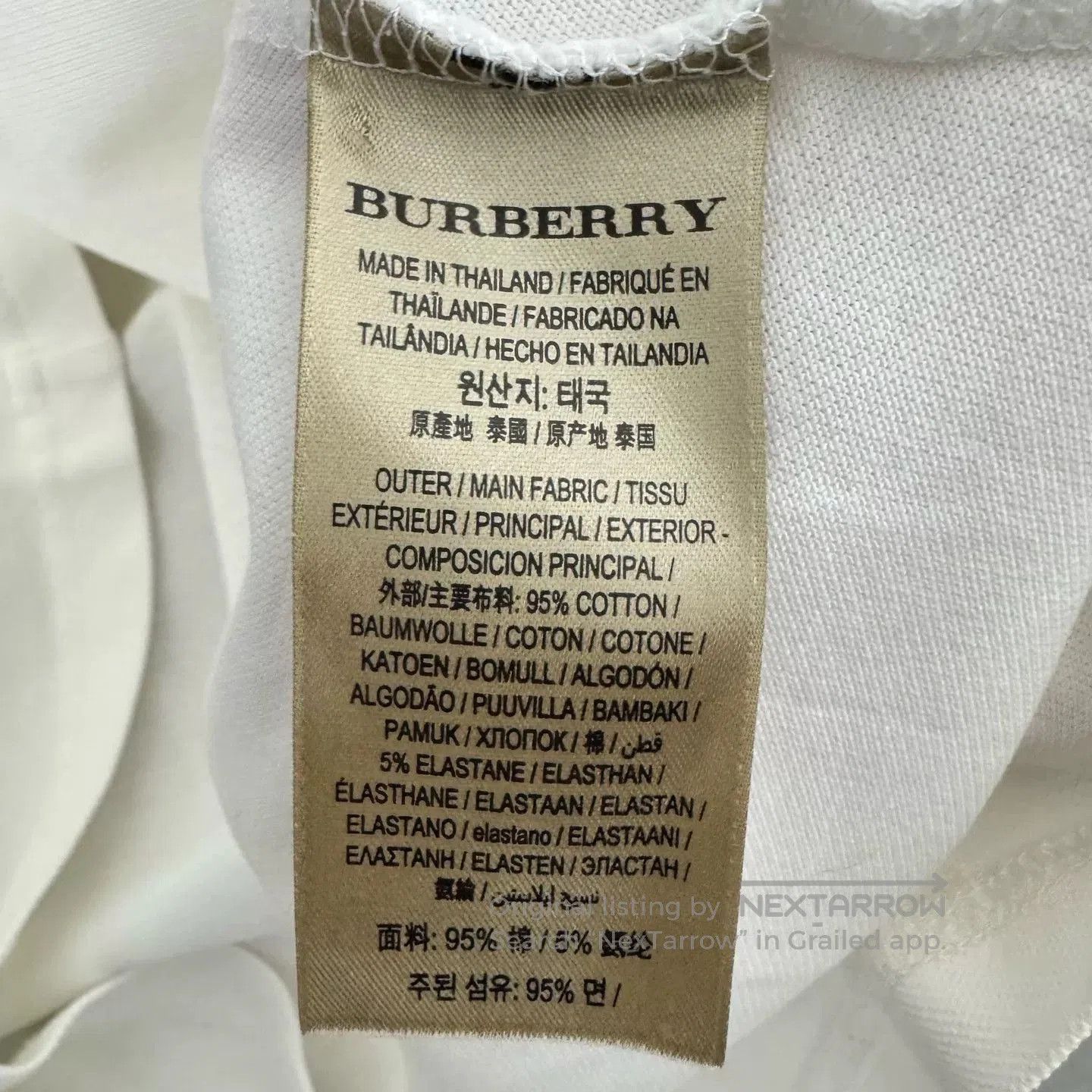 Burberry Burberry Gold Crest Long Sleeve Polo. Size US S / EU 44-46 / 1 - 4 Thumbnail