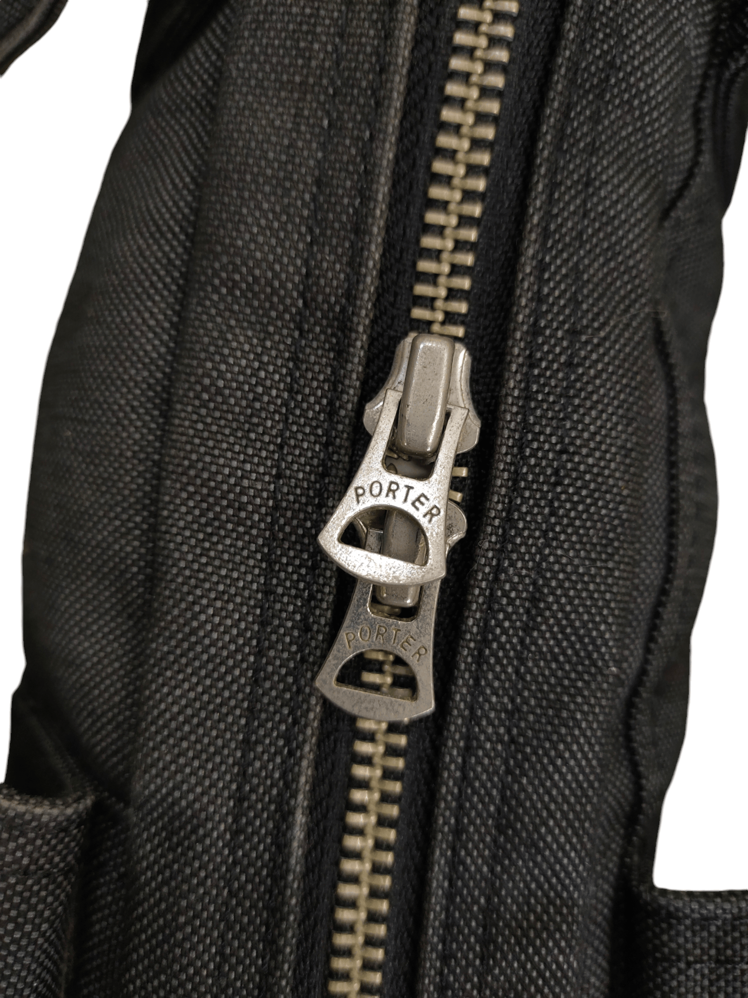 Porter Vintage Porter Japan Black Faded Canvas Briefcase Tote Bag Size ONE SIZE - 10 Thumbnail