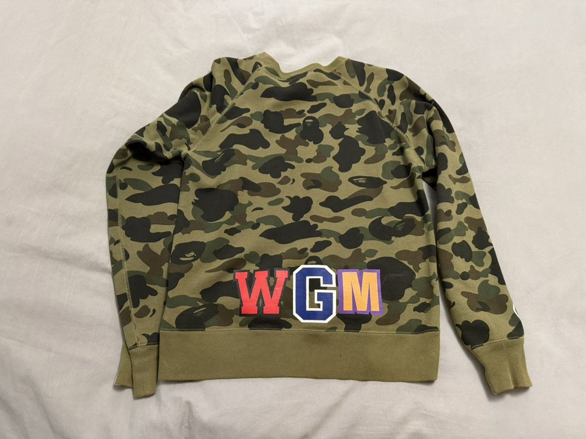 Bape Shark Zip Camo Crewneck Size US L / EU 52-54 / 3 - 2 Thumbnail