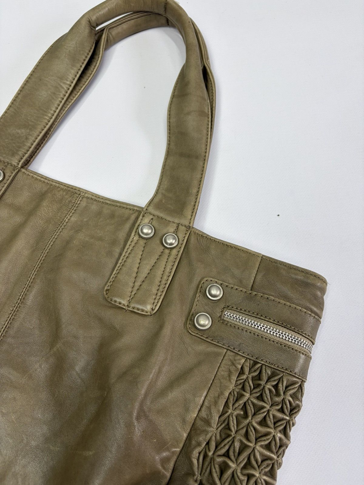 If Six Was Nine Vintage 00s If Six Was Nine Like Balenciaga Leather Bag Size ONE SIZE - 16 Thumbnail