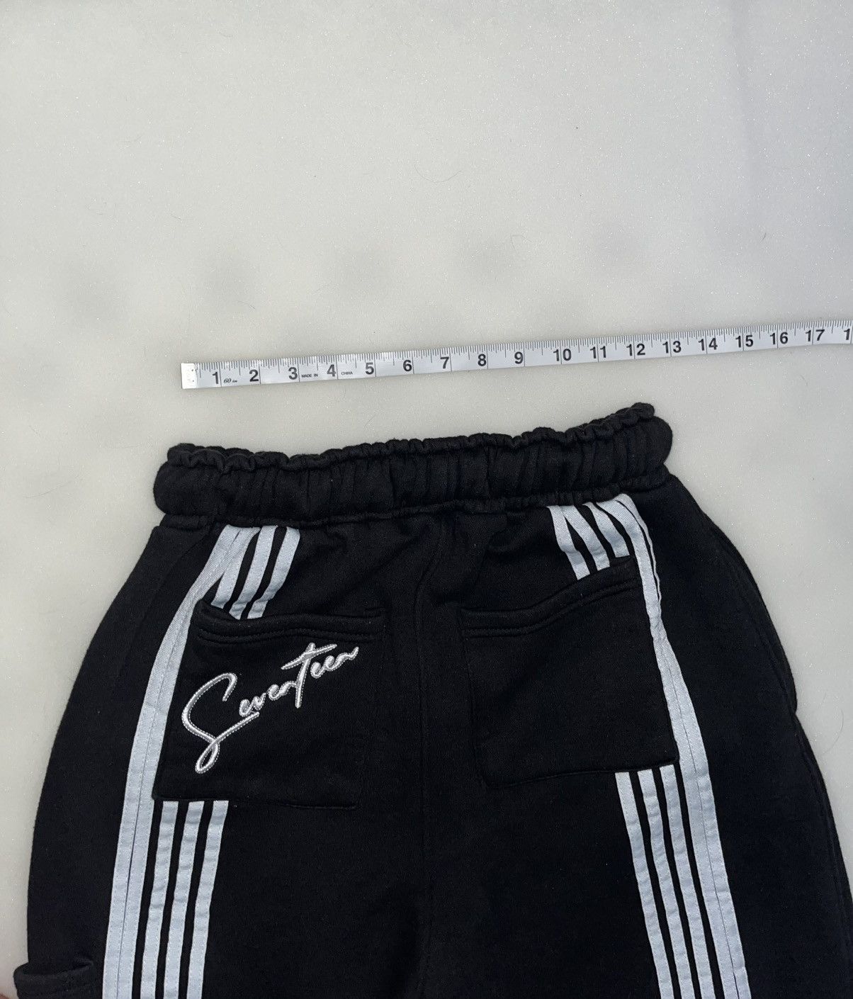 Other Black And White Striped Sweatpants With 6 Drawstrings Size US 30 / EU 46 - 3 Thumbnail