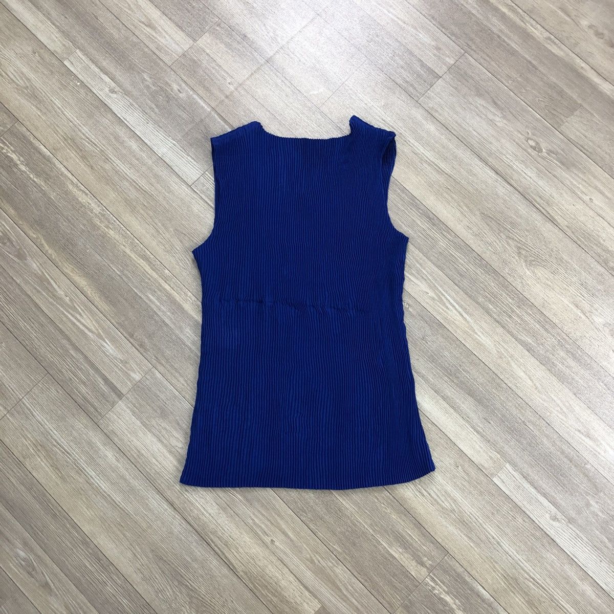Issey Miyake × Japanese Brand × Vintage Vtg Arte Soie Issey Miyake Pleats Please Inspired Tank Tops Size M / US 6-8 / IT 42-44 - 10 Thumbnail