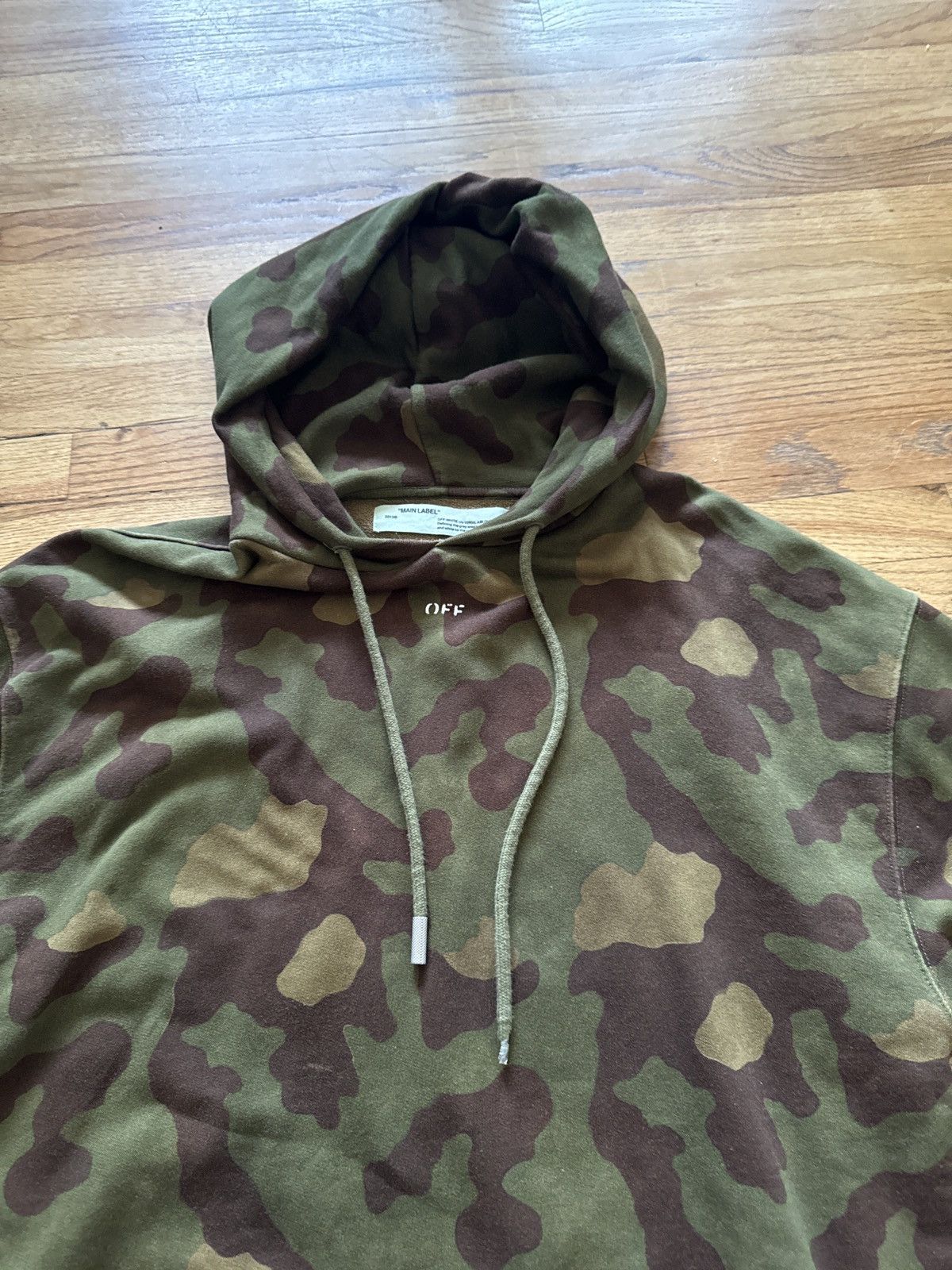 Off-White Off white Hoodie camo vintage Size US S / EU 44-46 / 1 - 4 Thumbnail