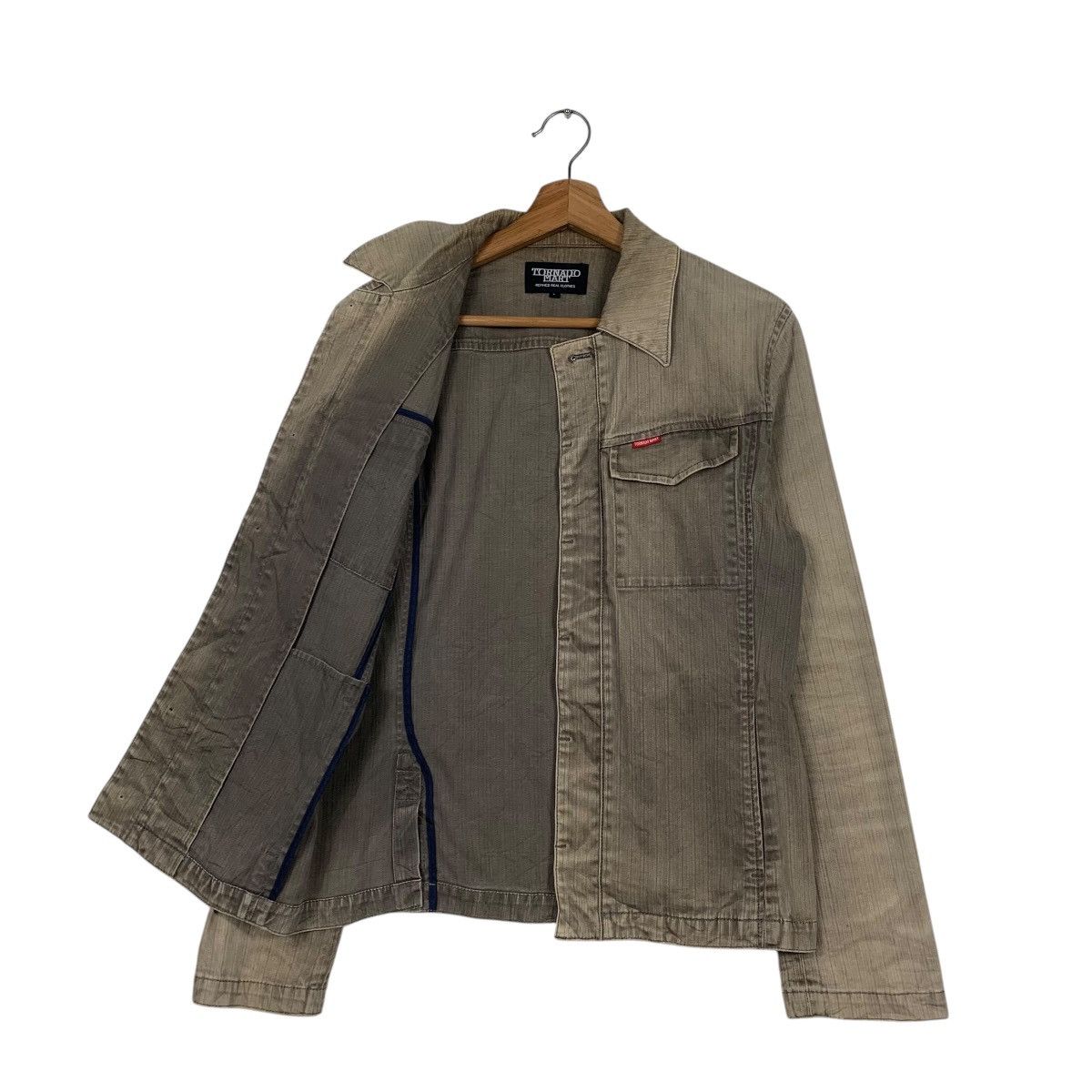 Tornado Mart Tornado Mart Denim Jacket Size US L / EU 52-54 / 3 - 9 Thumbnail