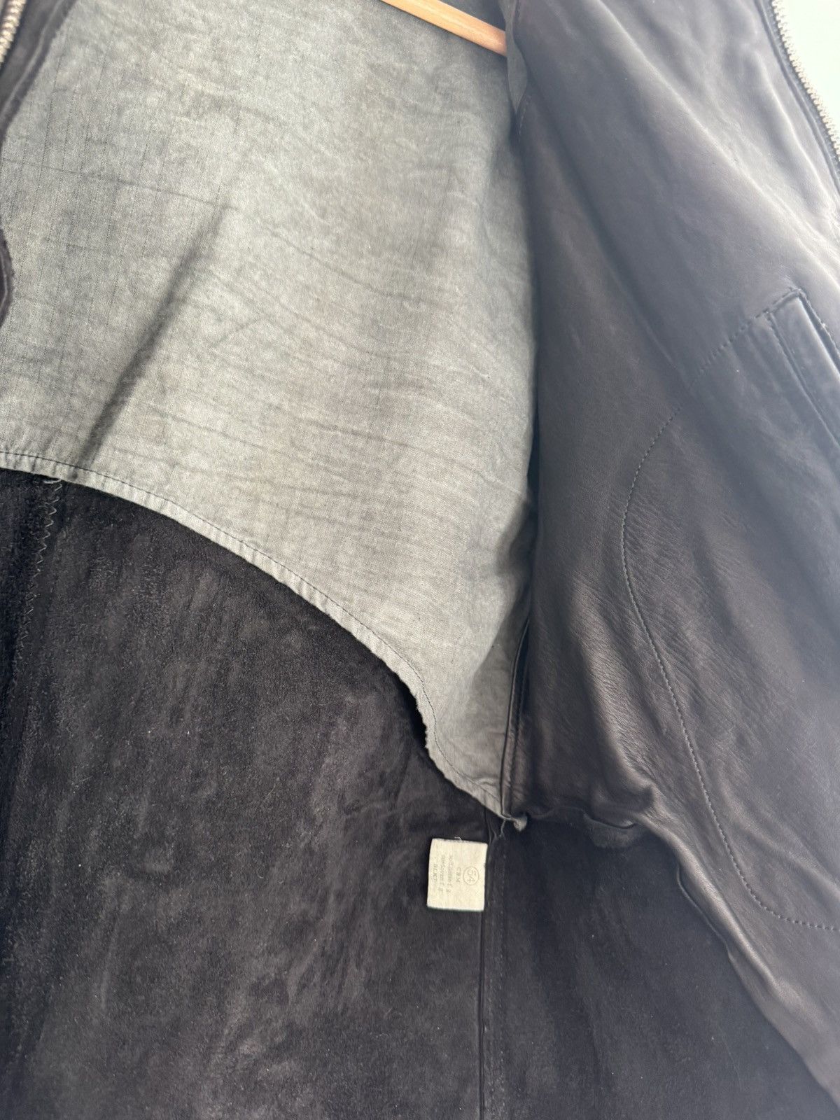 Guidi Guidi x Layer-0 Leather Jacket CBM-BLKT Size US L / EU 52-54 / 3 - 8 Thumbnail