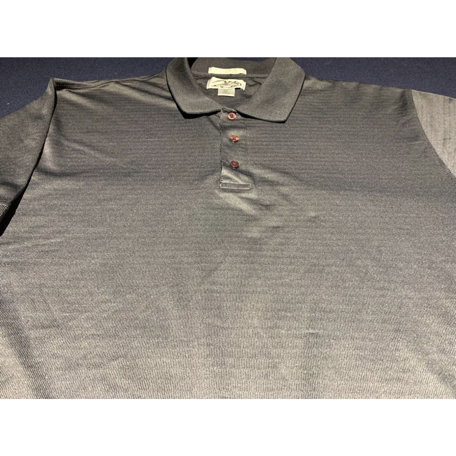 Vintage Tri-Mountain Moisture Wicking Gray Polo Shirt Adult 2XL Size US XXL / EU 58 / 5 - 3 Thumbnail