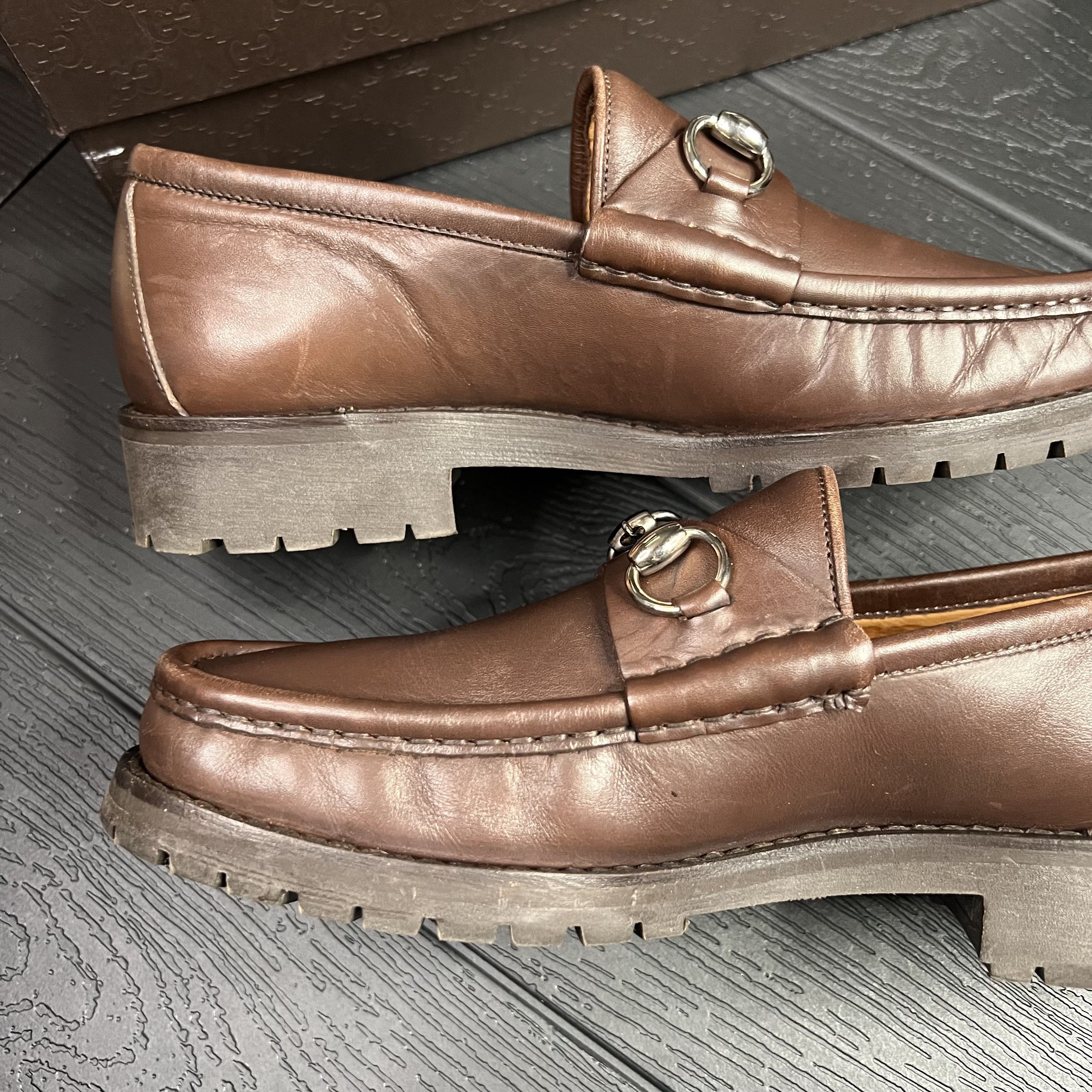 Gucci Gucci Horsebit Loafer Brown Size US 8 / EU 41 - 6 Thumbnail