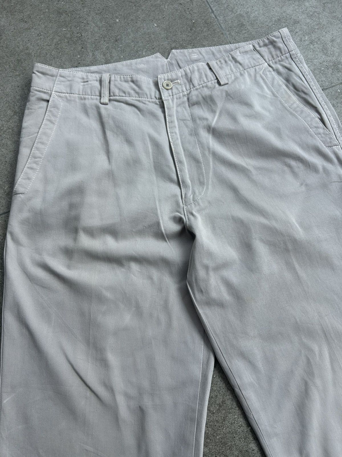 Issey Miyake Issey Miyake Regular Fit Chino Trouser Pants Size US 32 / EU 48 - 2 Thumbnail