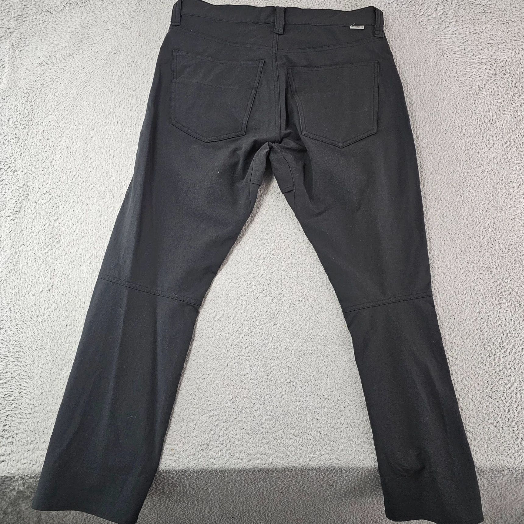 Vintage Chrome Industries Pants Mens 30x26 Nylon Black Chino Casual Streetwear Pants Mens 30 Black Nylon Stretch Pockets Size US 30 / EU 46 - 7 Thumbnail