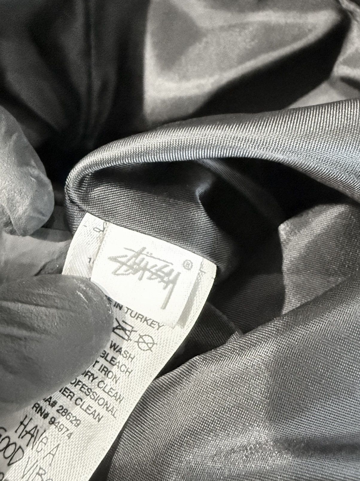 Stussy SS24 Stussy Military Cargo Leather Pants Size US 32 / EU 48 - 13 Thumbnail