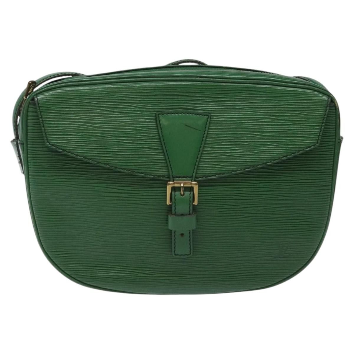 Louis Vuitton LOUIS VUITTON Epi Jeune Fille MM Shoulder Bag Green M52154 Size ONE SIZE - 13 Thumbnail