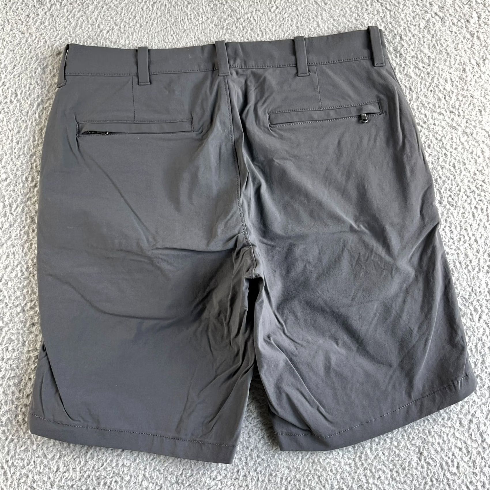 J.Crew J.CREW Shorts Mens 30 Gray Chino Hybrid Performance Stretch Golf Outdoor Casual Travel Beach Outdoor Sports Size US 30 / EU 46 - 6 Thumbnail
