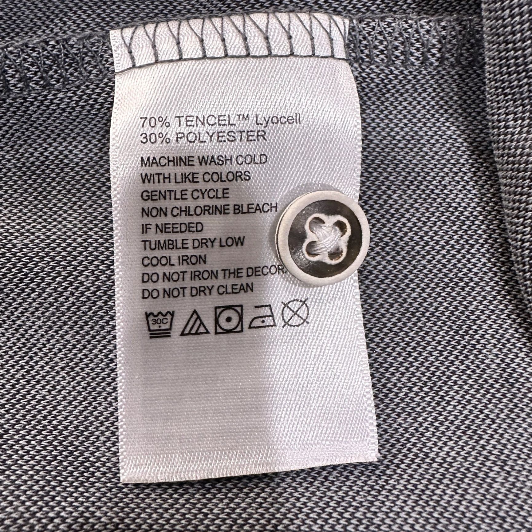 Tommy Bahama Tommy Bahama Polo Shirt Men 2XL Gray Short Sleeve Collared Casual Lightweight Lyocell Polyester Size US XXL / EU 58 / 5 - 7 Thumbnail