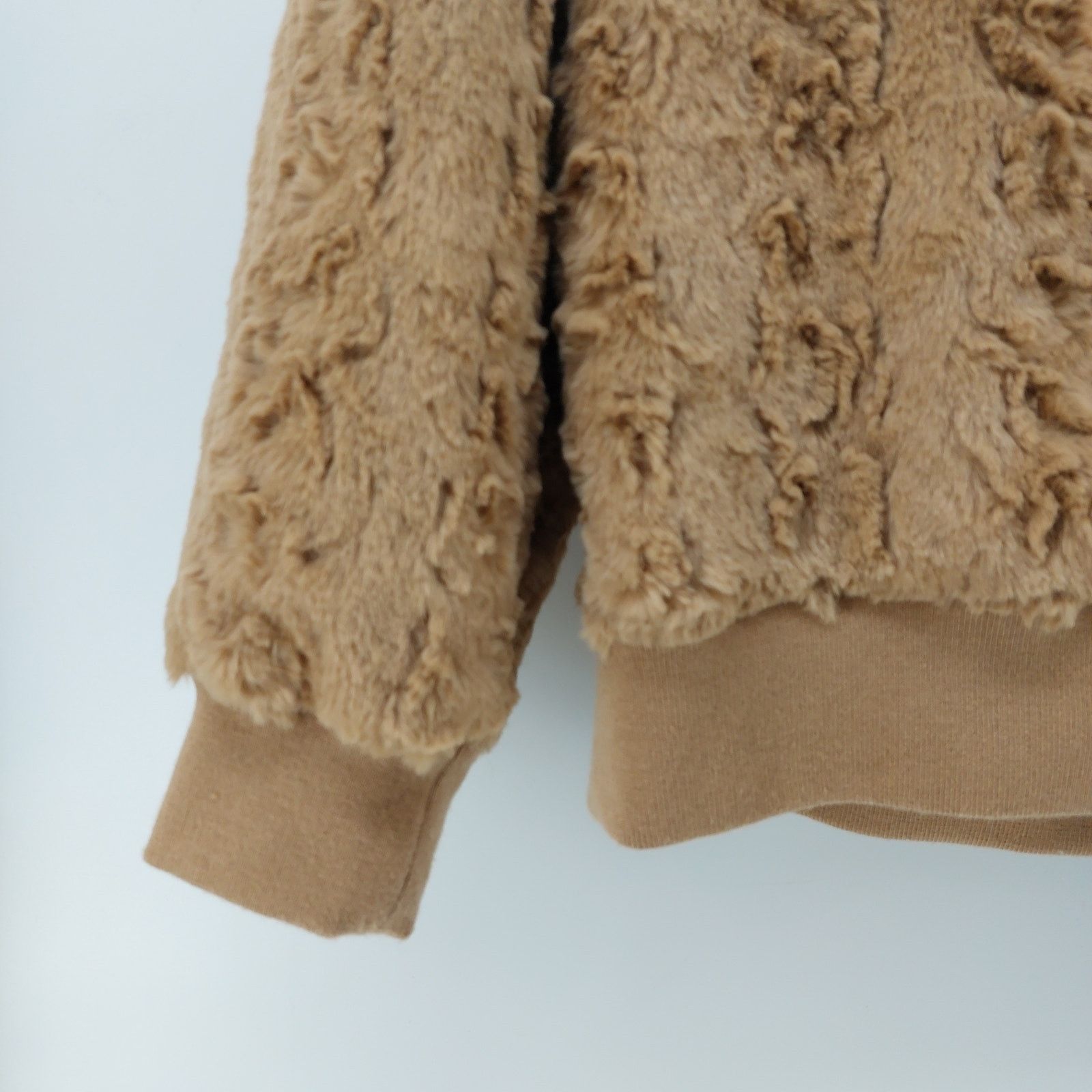 dylan Dylan Faux Fur Pullover Sweater Brown Women Sz M Size M / US 6-8 / IT 42-44 - 6 Thumbnail