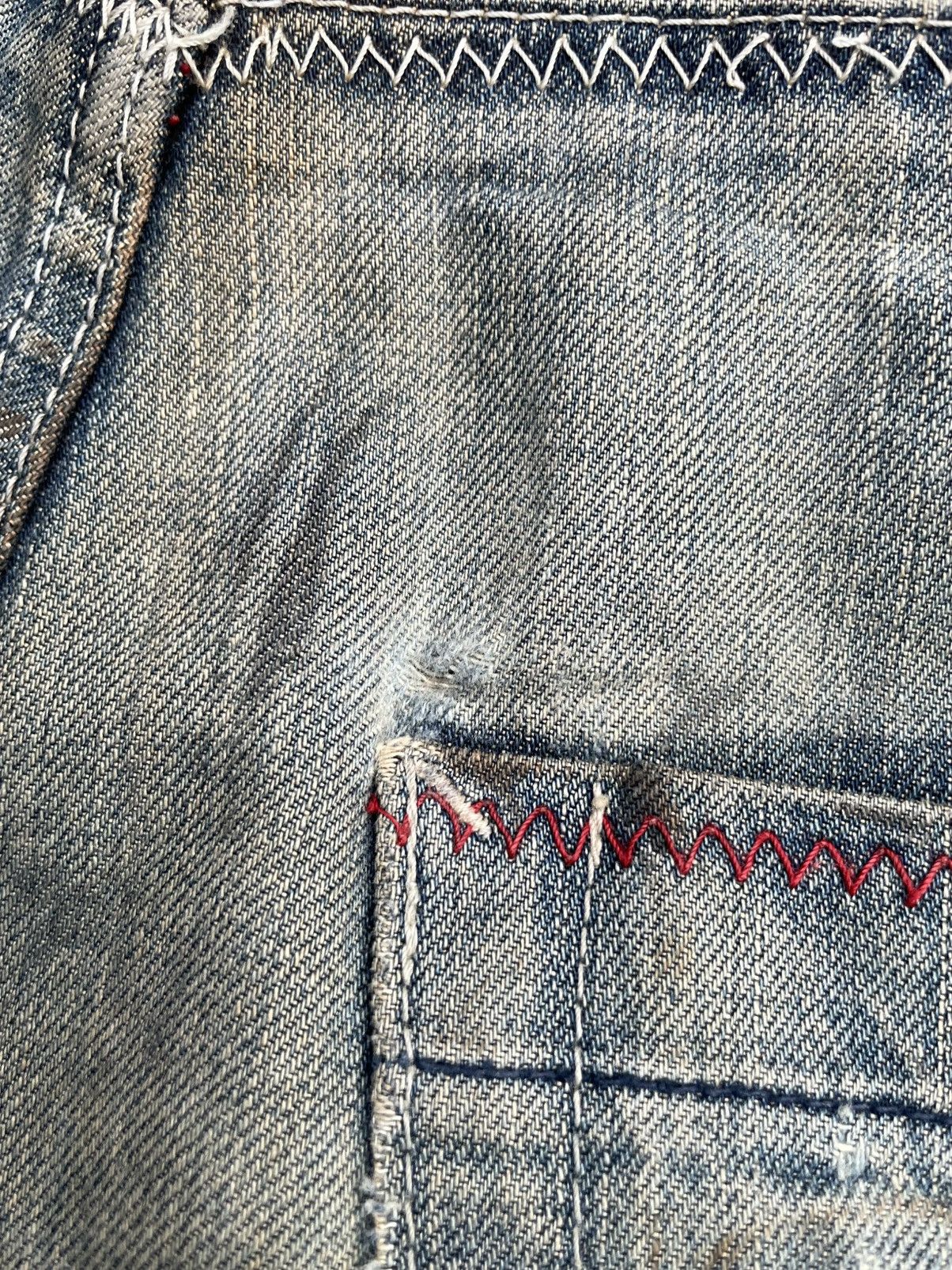 BAL × Japanese Brand Vintage Bal Denim Faded & Distresed Size US 31 - 14 Thumbnail