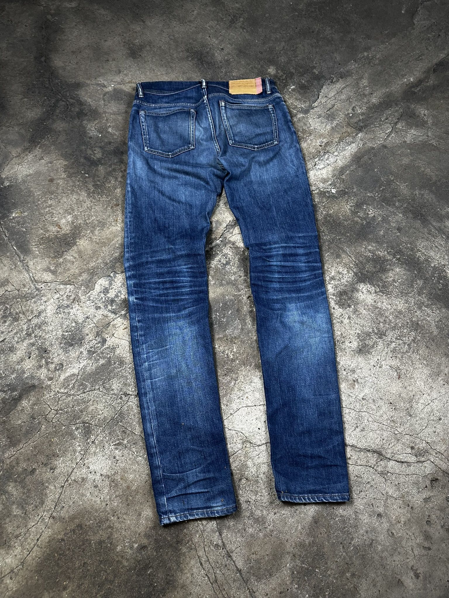 Acne Studios Acne Studios Bla Konst Faded Washed Slim Skinny Jeans Size US 31 - 4 Thumbnail