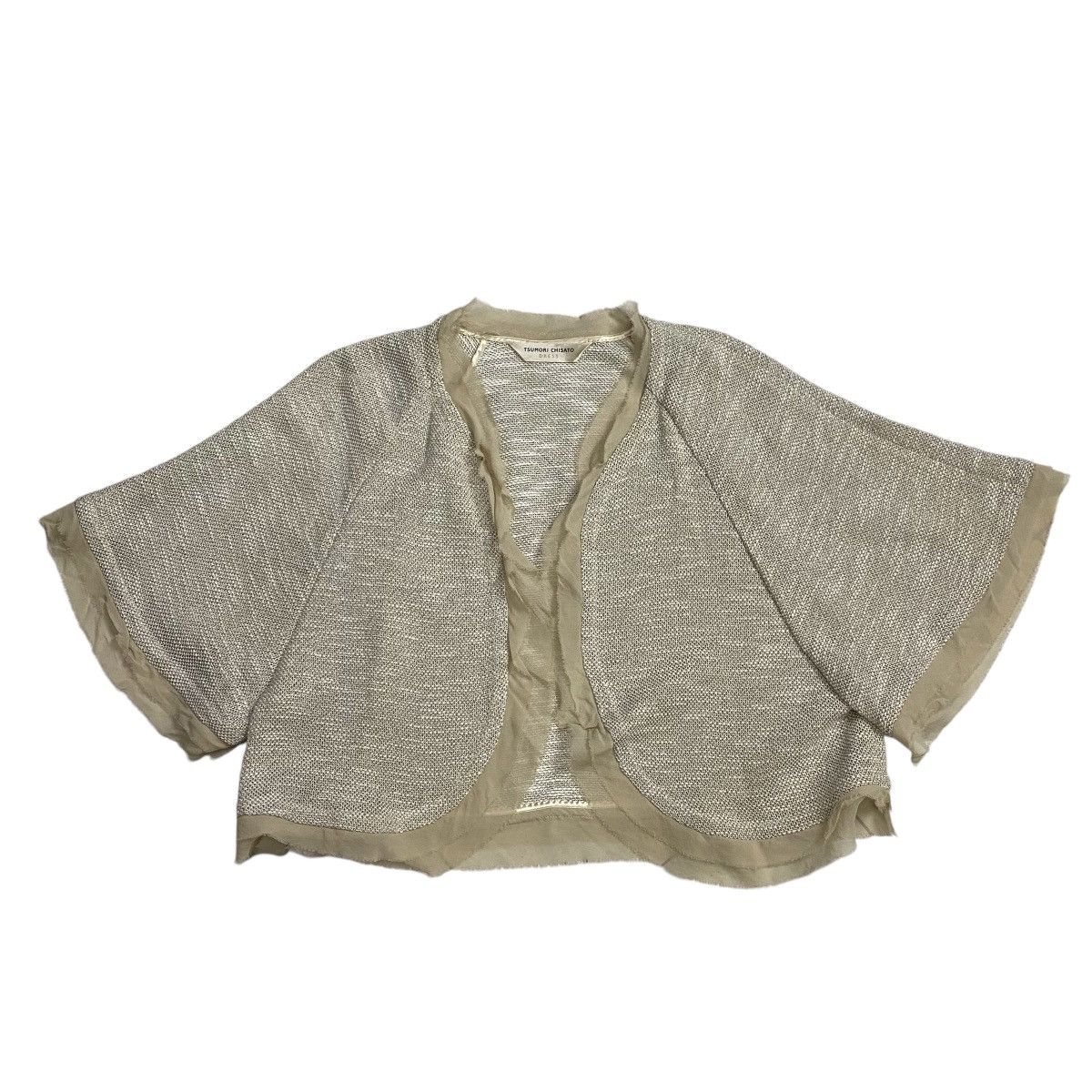 Issey Miyake × Japanese Brand × Tsumori Chisato Tsumori Chisato By issey miyake ruffle shawl collar dress Size L / US 10 / IT 46 - 5 Thumbnail