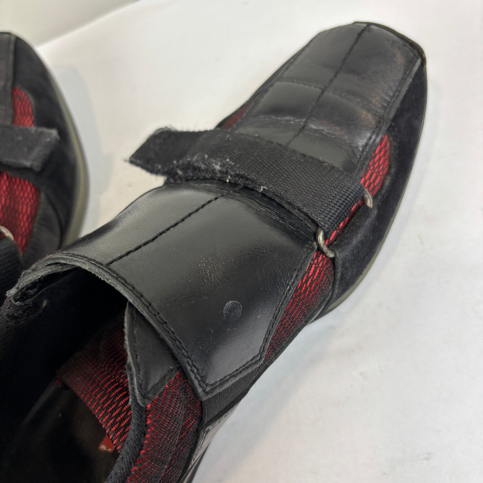 Prada Prada Leather Mesh Suede Strap Trainers SneakersMen's 7 Size US 7 / EU 40 - 12 Thumbnail