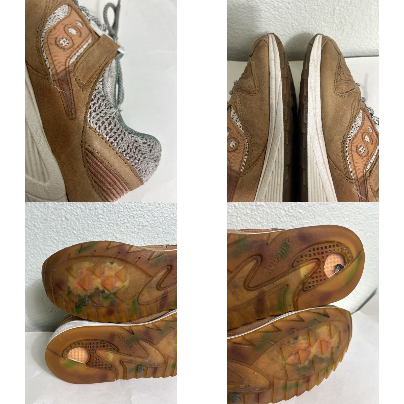 Saucony Saucony Grid 8500 SL Miso Ramen Mens Size 10 Brown Sneakers S70384-1 Size US 10 / EU 43 - 11 Thumbnail