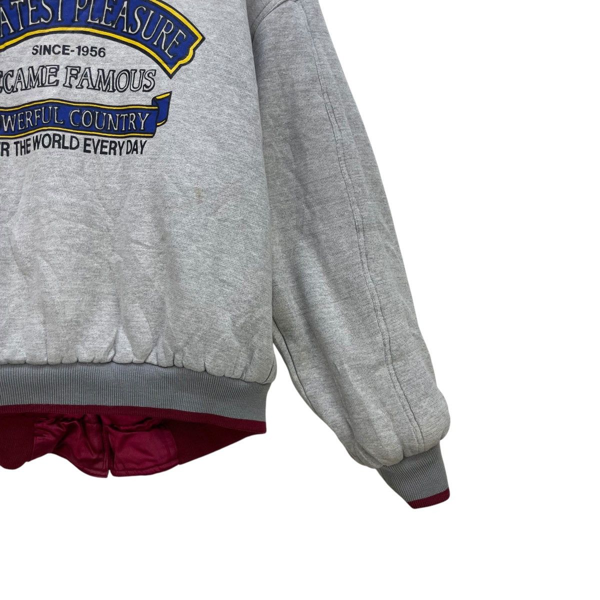 Japanese Brand Vintage 90s Japanese Brand Reversible Bomber Jacket Size US M / EU 48-50 / 2 - 22 Thumbnail