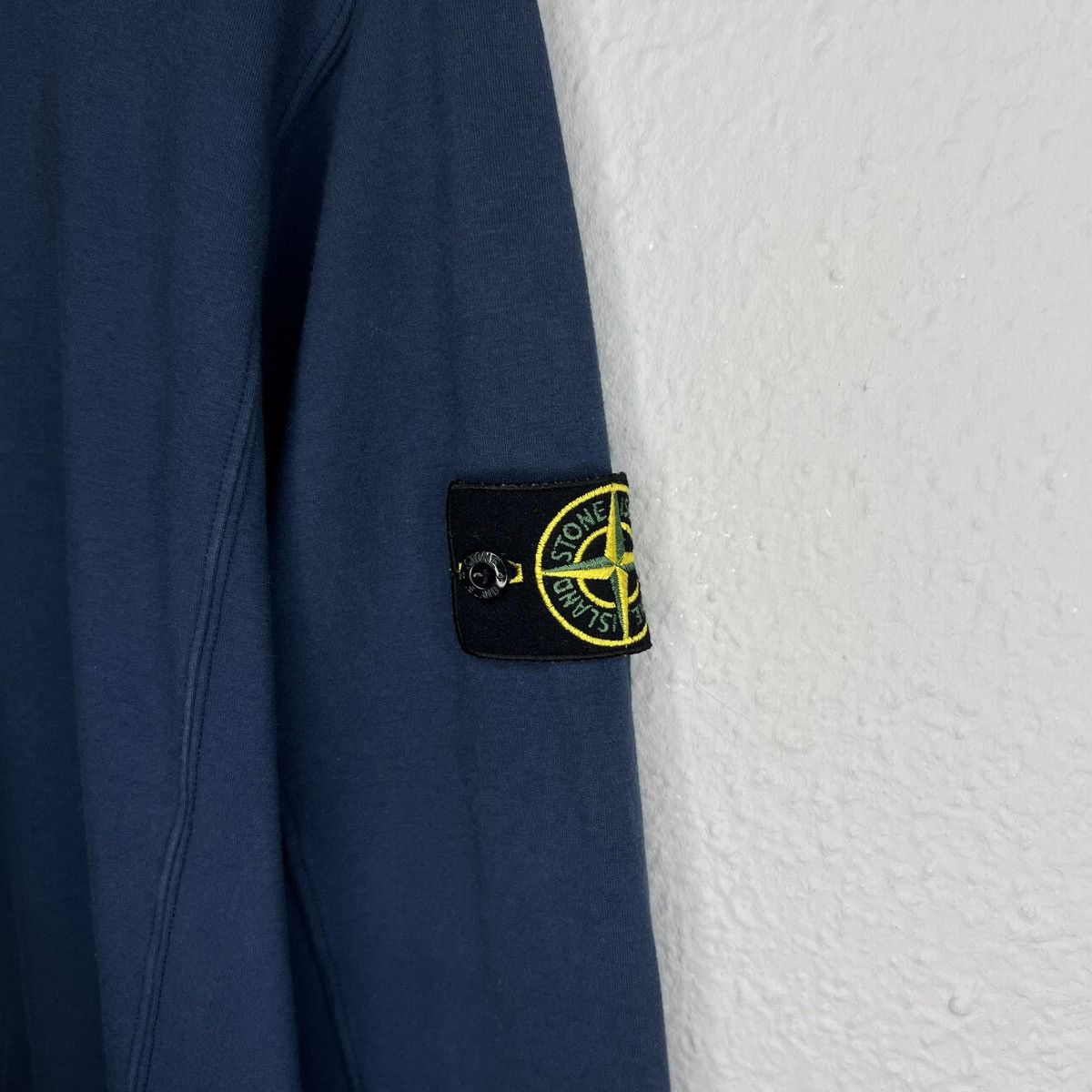Stone Island Stone Island Sweatshirt Crewneck Blue Navy Badge Patch Size US M / EU 48-50 / 2 - 5 Thumbnail
