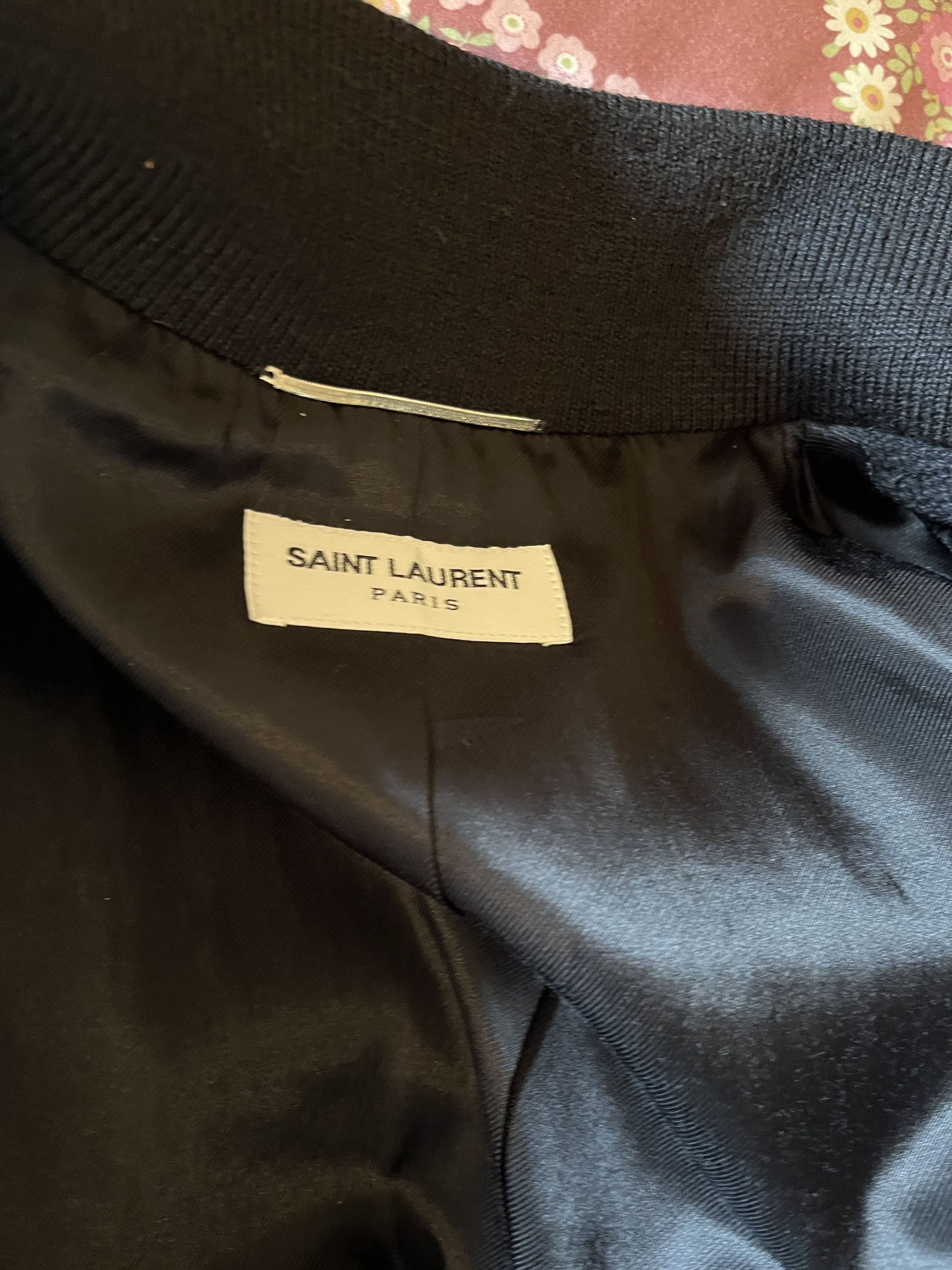 Saint Laurent Paris Saint Laurent Teddy Jacket Bomber Size US M / EU 48-50 / 2 - 3 Thumbnail